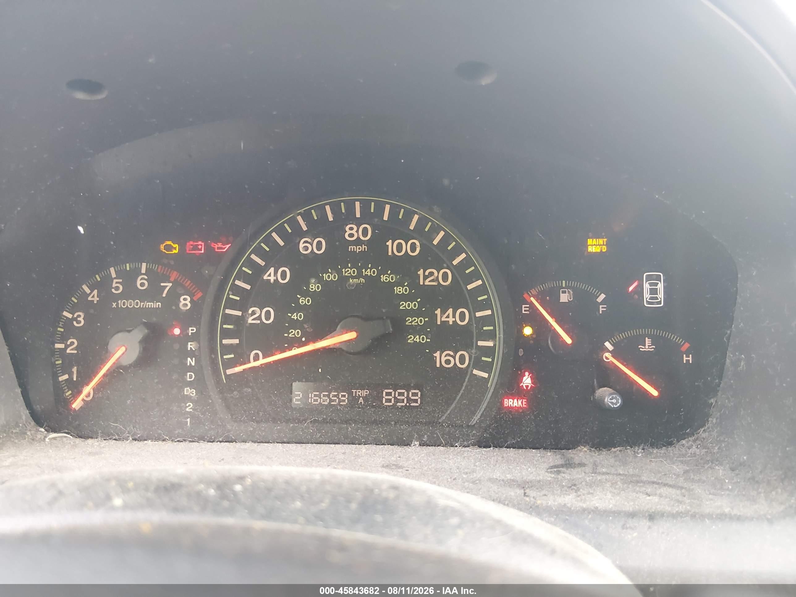 2004 Honda Accord 2.4 Ex Silver vin: 1HGCM56884A035804