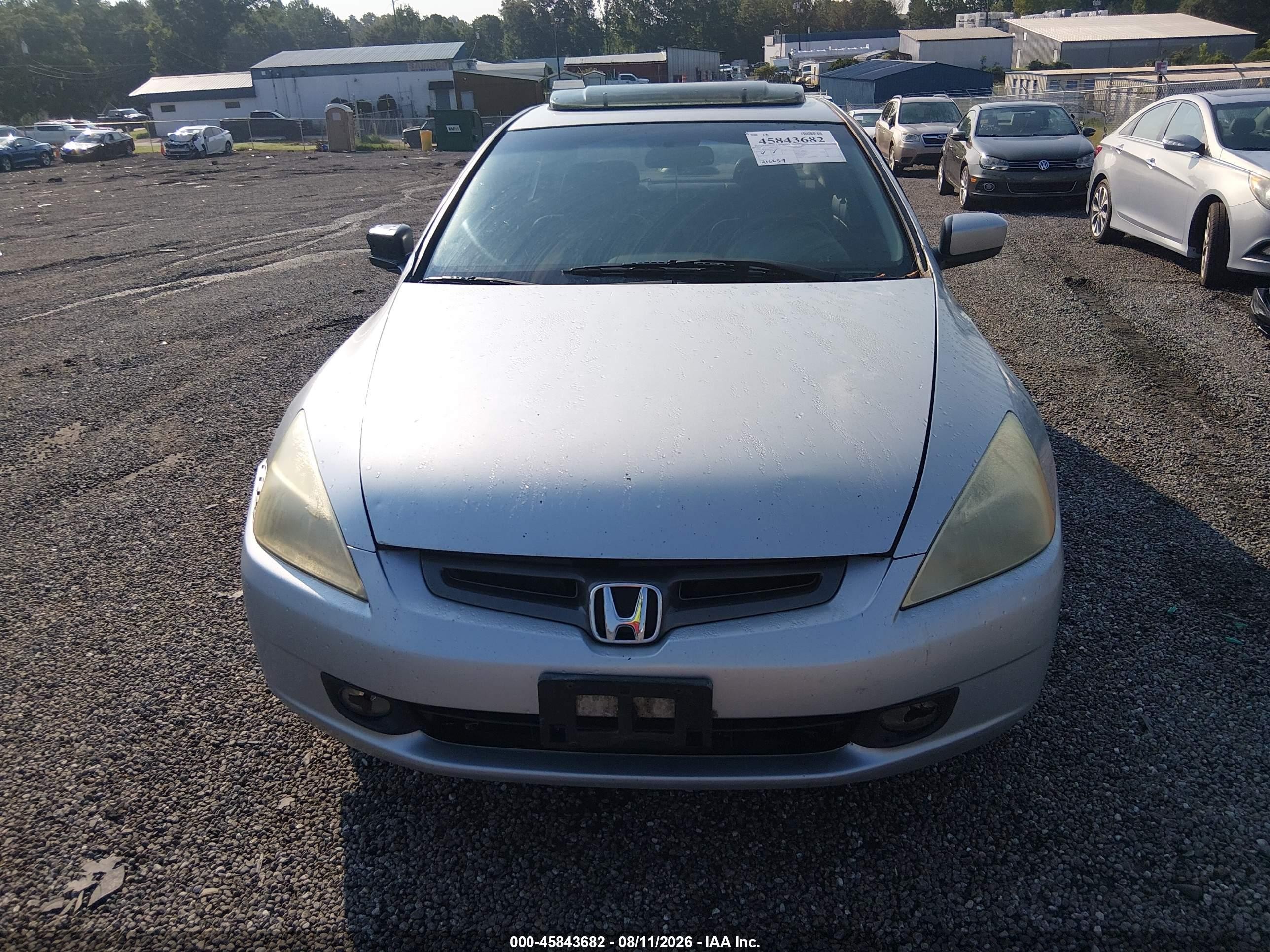 2004 Honda Accord 2.4 Ex Silver vin: 1HGCM56884A035804