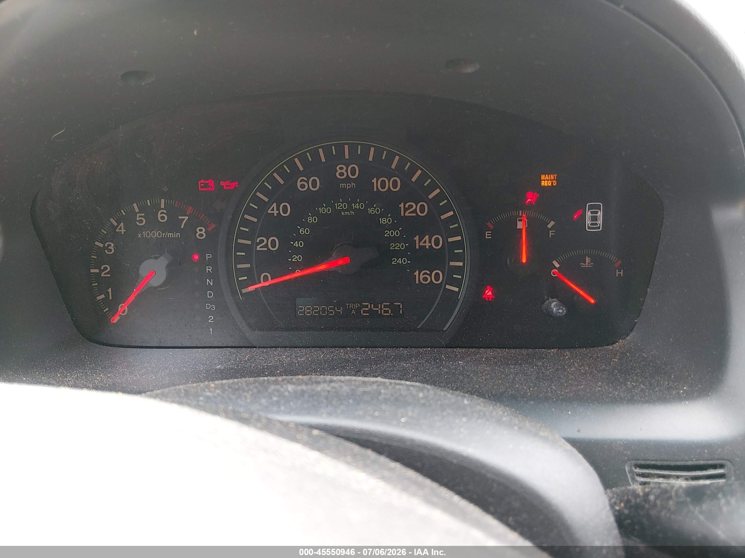 2004 Honda Accord 2.4 Ex Silver vin: 1HGCM56884A162388