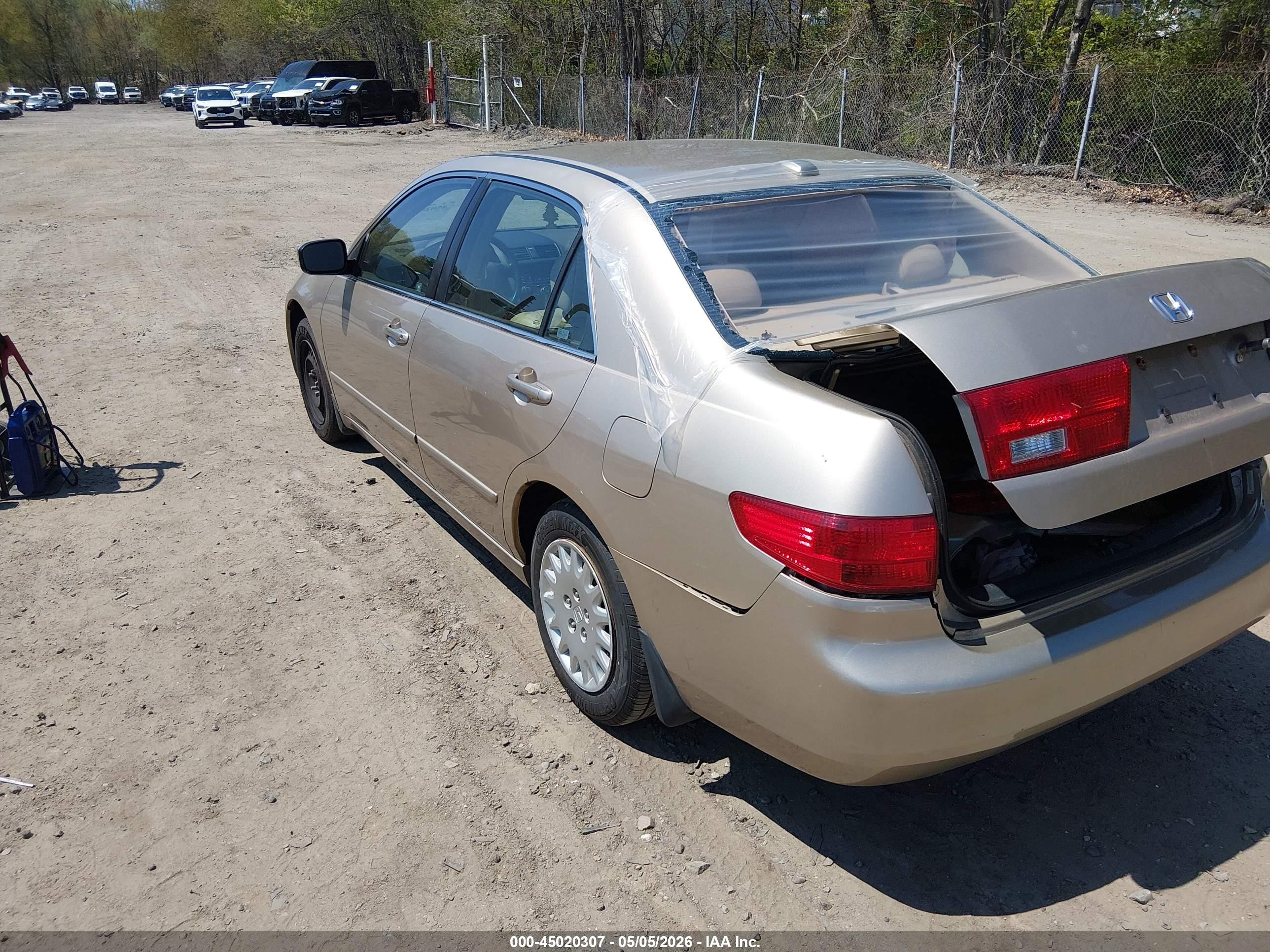 2005 Honda Accord 2.4 Ex Gold vin: 1HGCM56885A022083