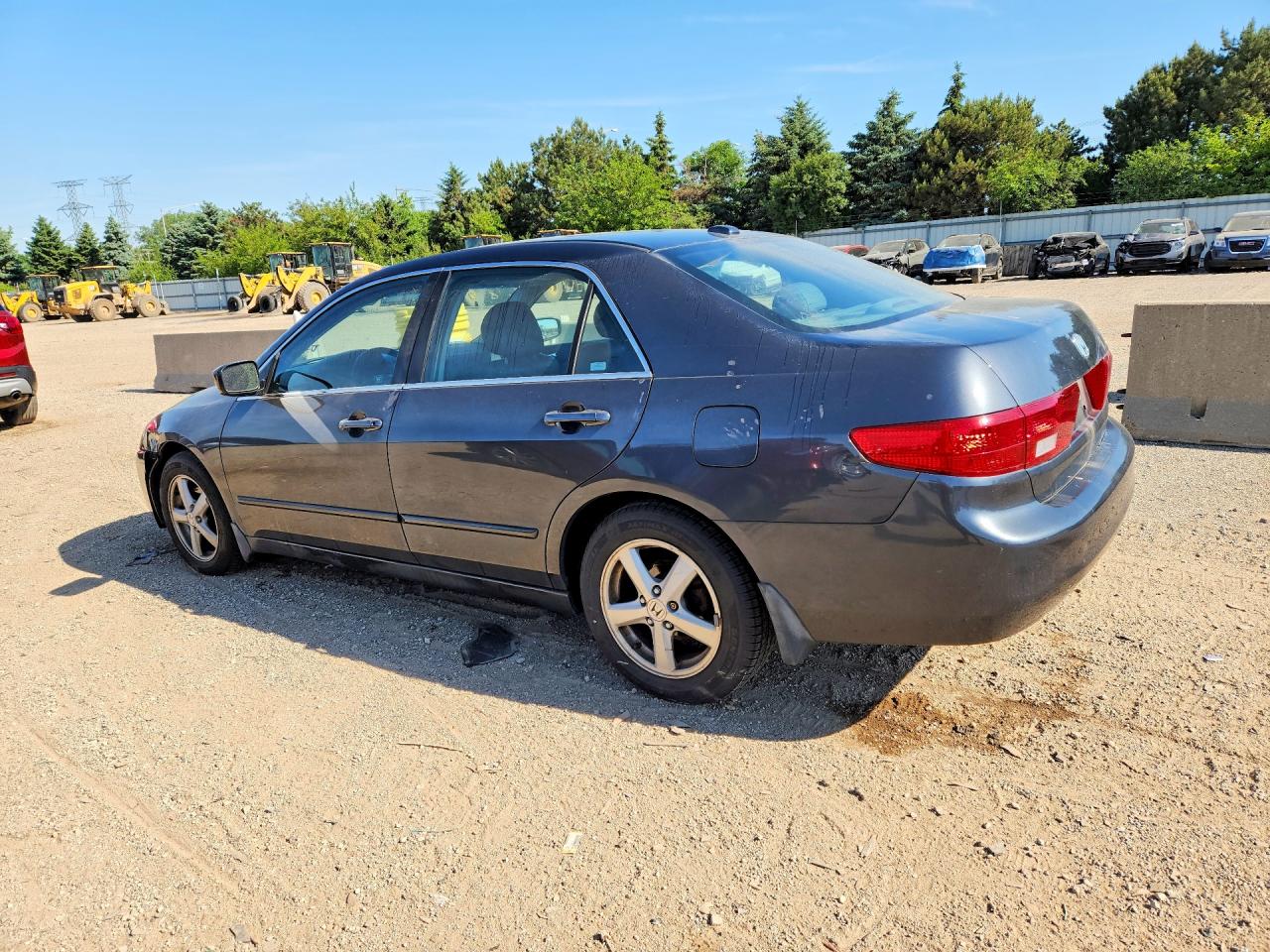 2005 Honda Accord Ex Gray vin: 1HGCM56885A091243