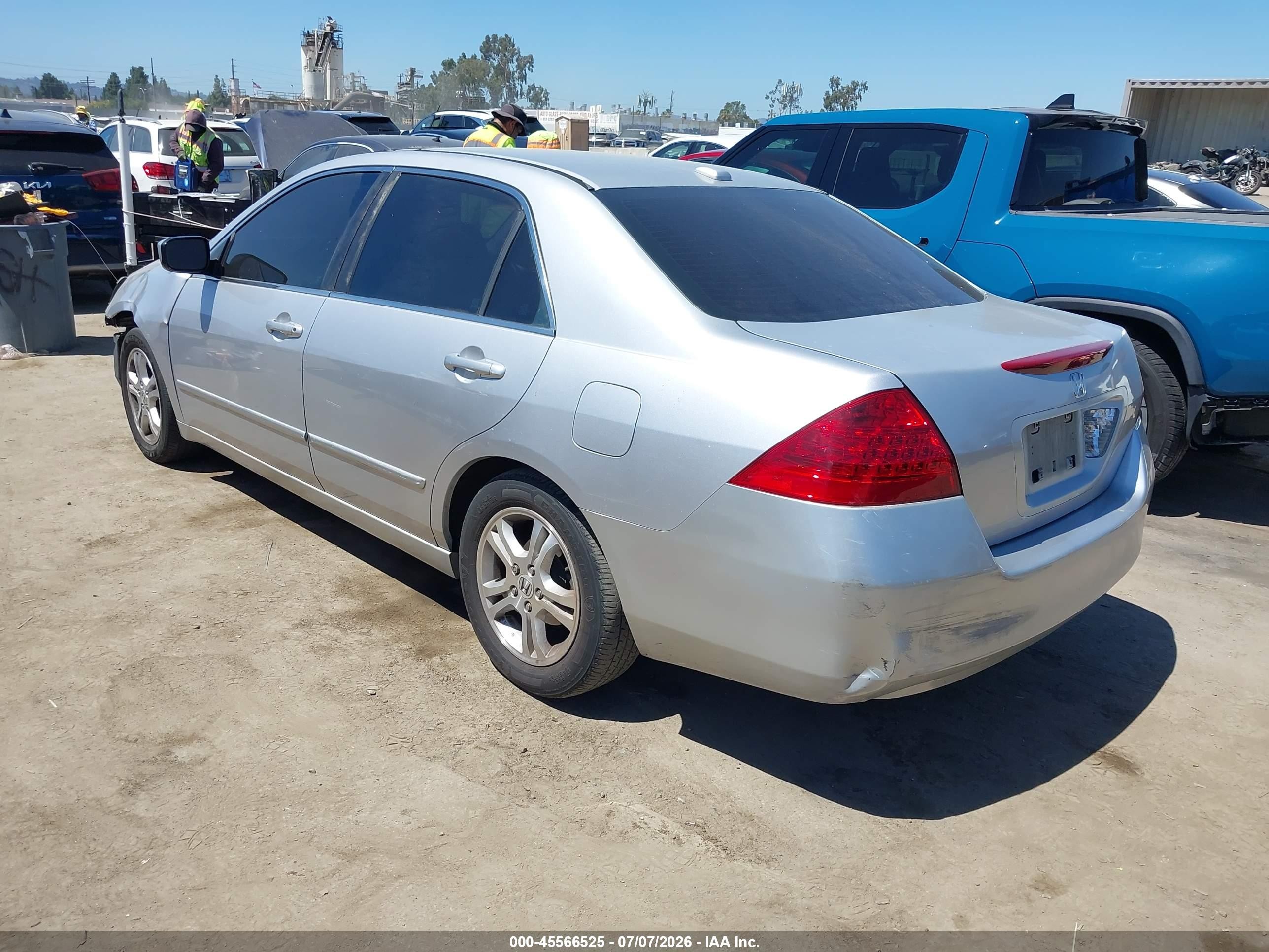 2006 Honda Accord 2.4 Ex Silver vin: 1HGCM56886A041038