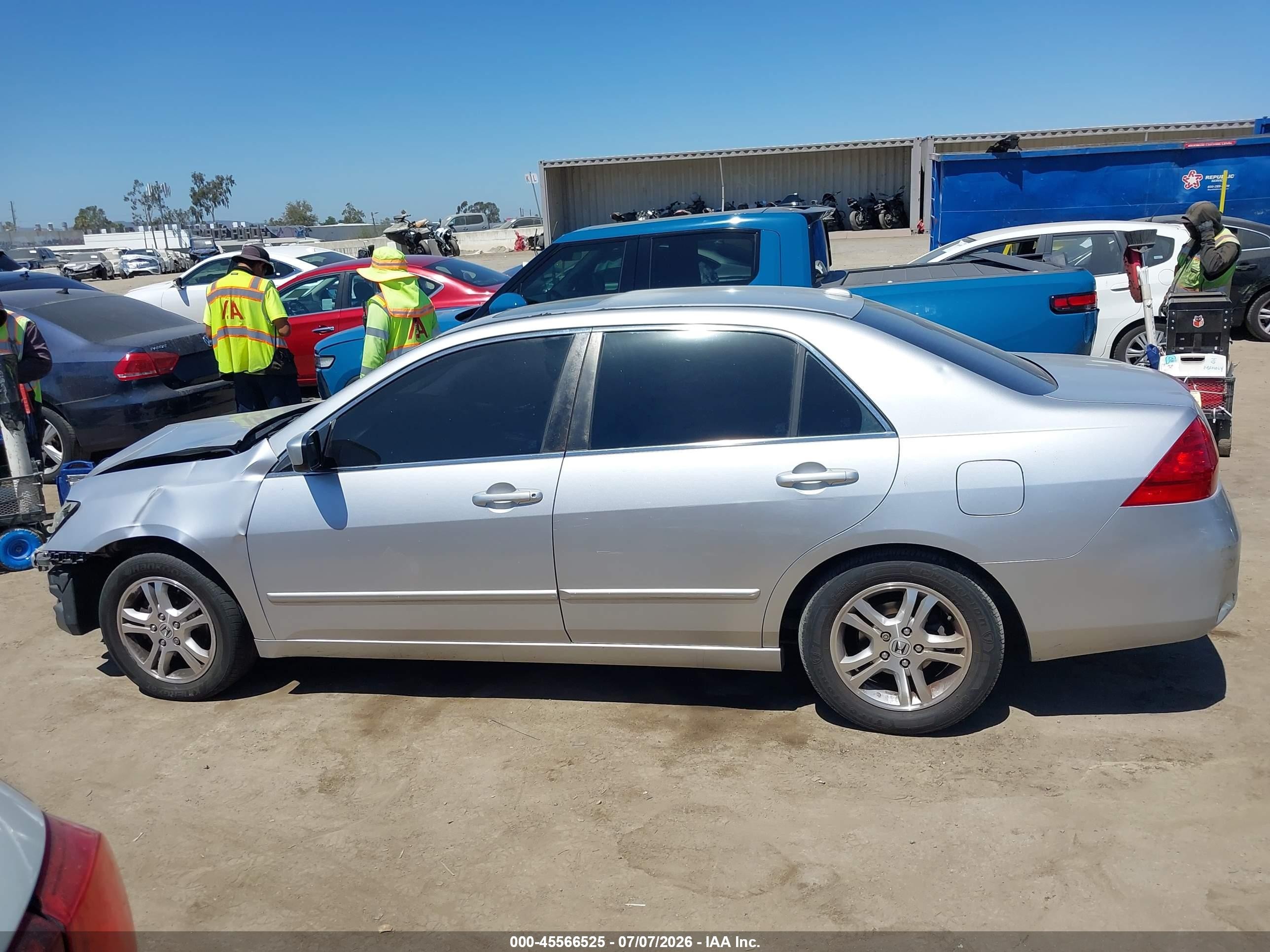 2006 Honda Accord 2.4 Ex Silver vin: 1HGCM56886A041038