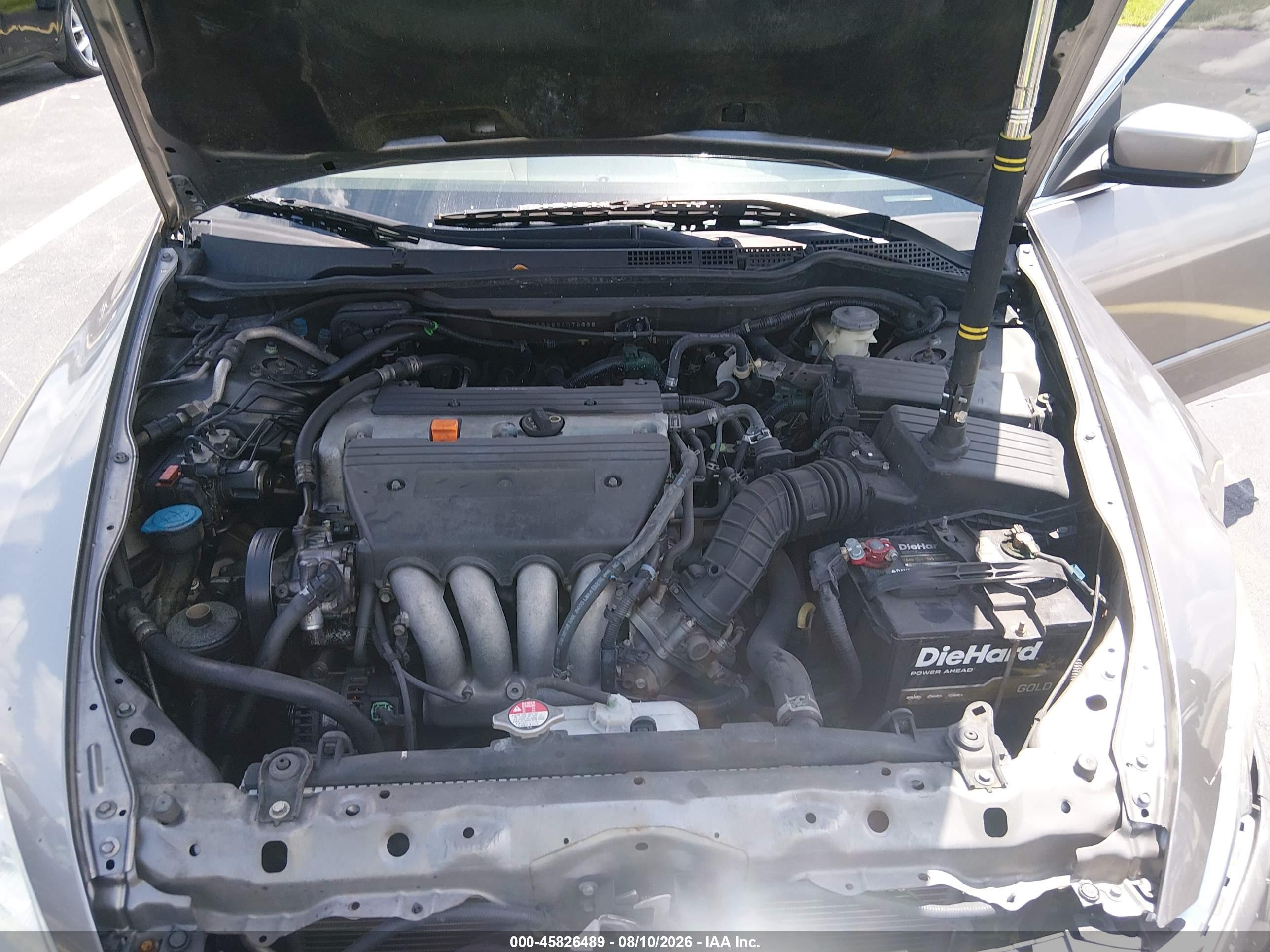 2006 Honda Accord 2.4 Ex Gray vin: 1HGCM56886A074668