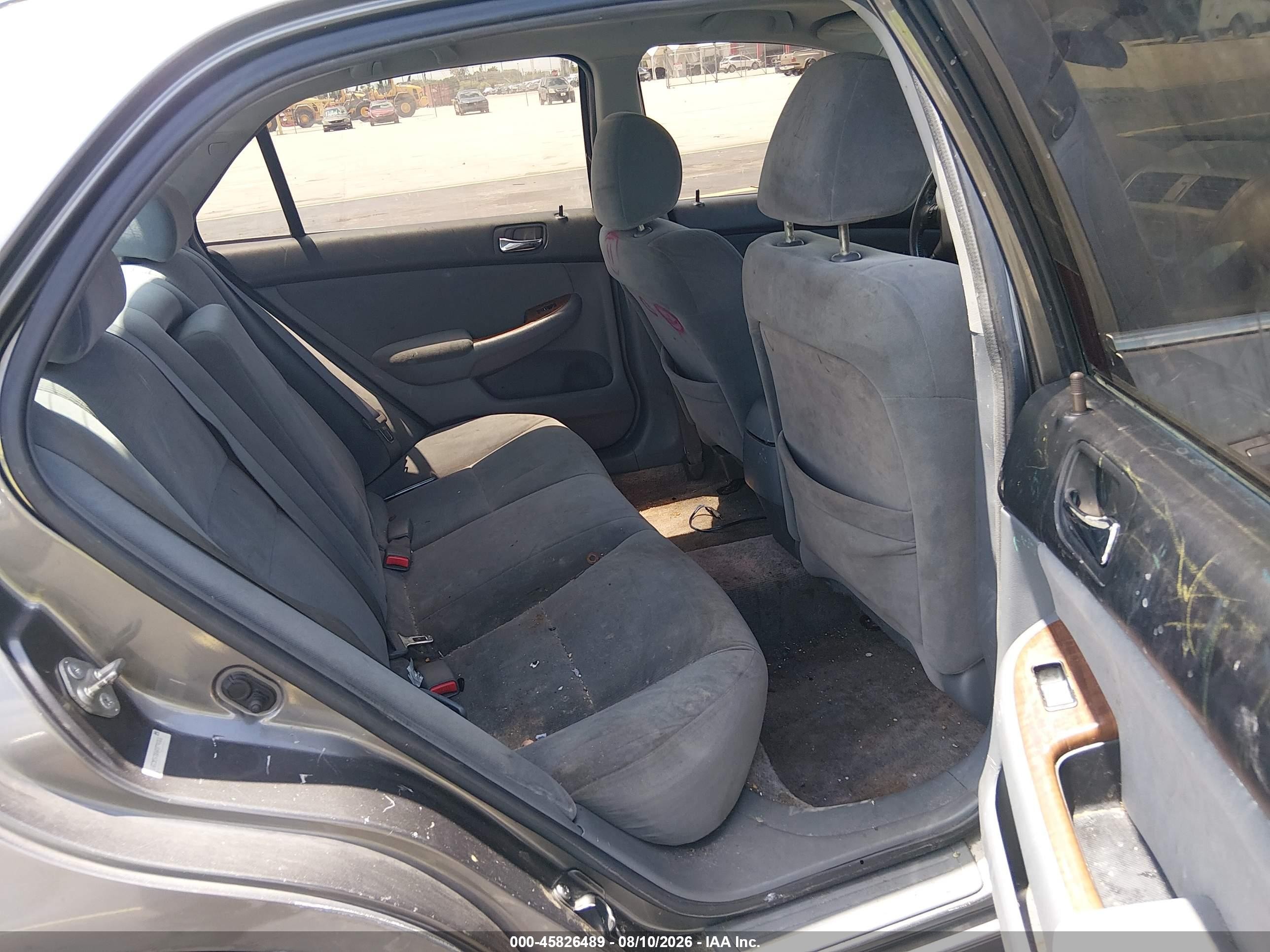 2006 Honda Accord 2.4 Ex Gray vin: 1HGCM56886A074668