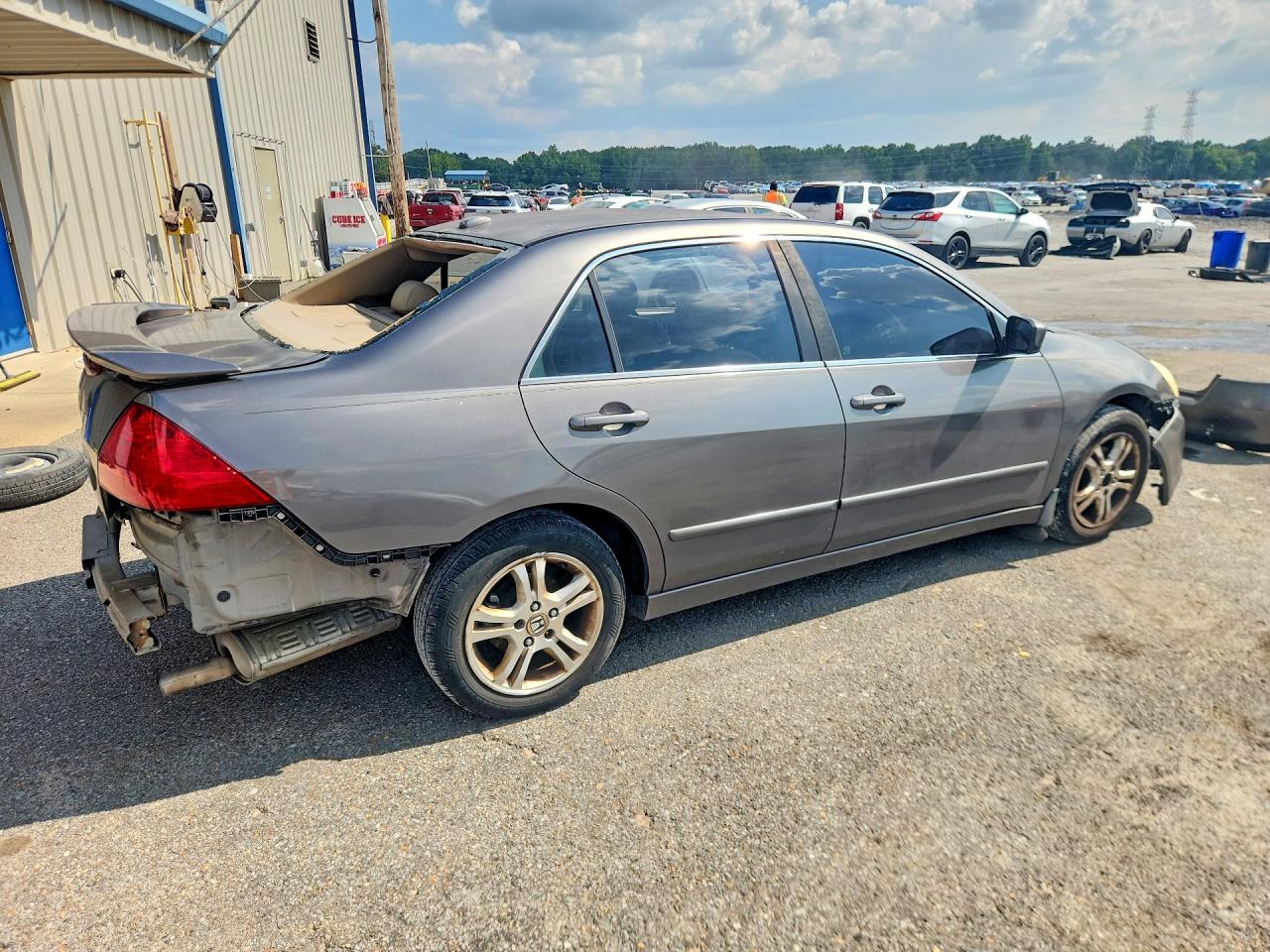2006 Honda Accord Ex Charcoal vin: 1HGCM56886A084682