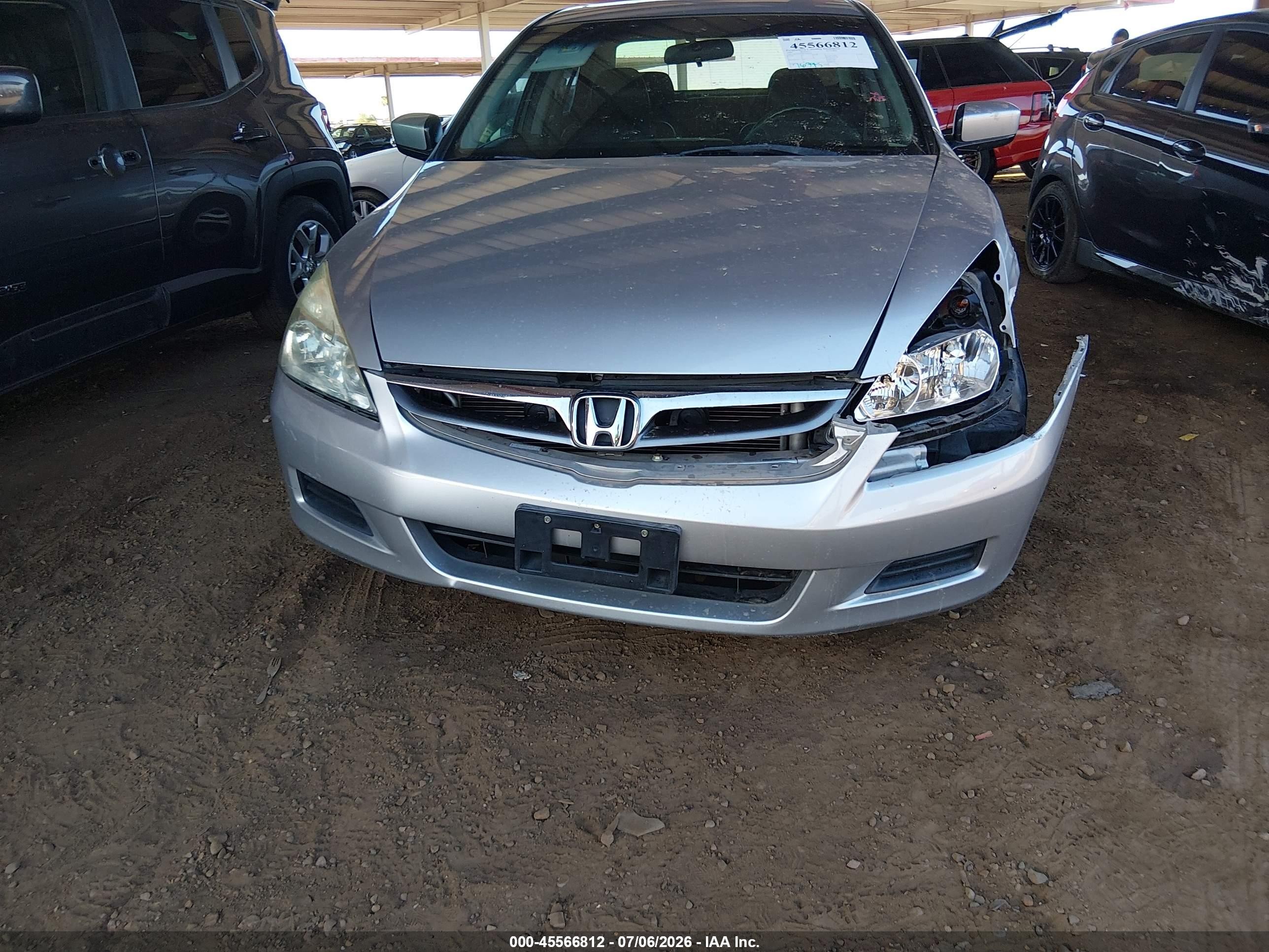 2006 Honda Accord 2.4 Ex Silver vin: 1HGCM56886A095150