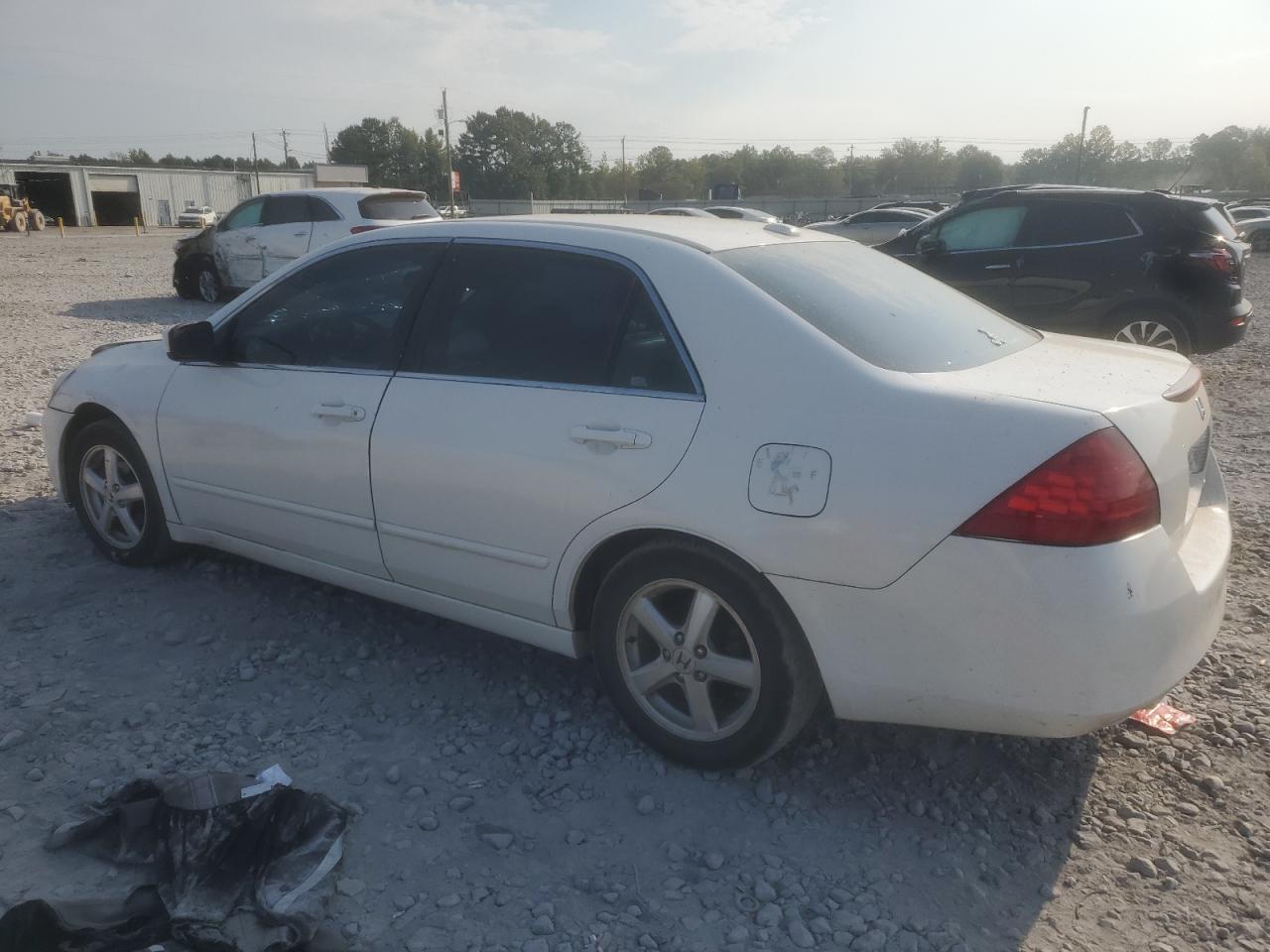 2006 Honda Accord Ex Белый vin: 1HGCM56886A167755