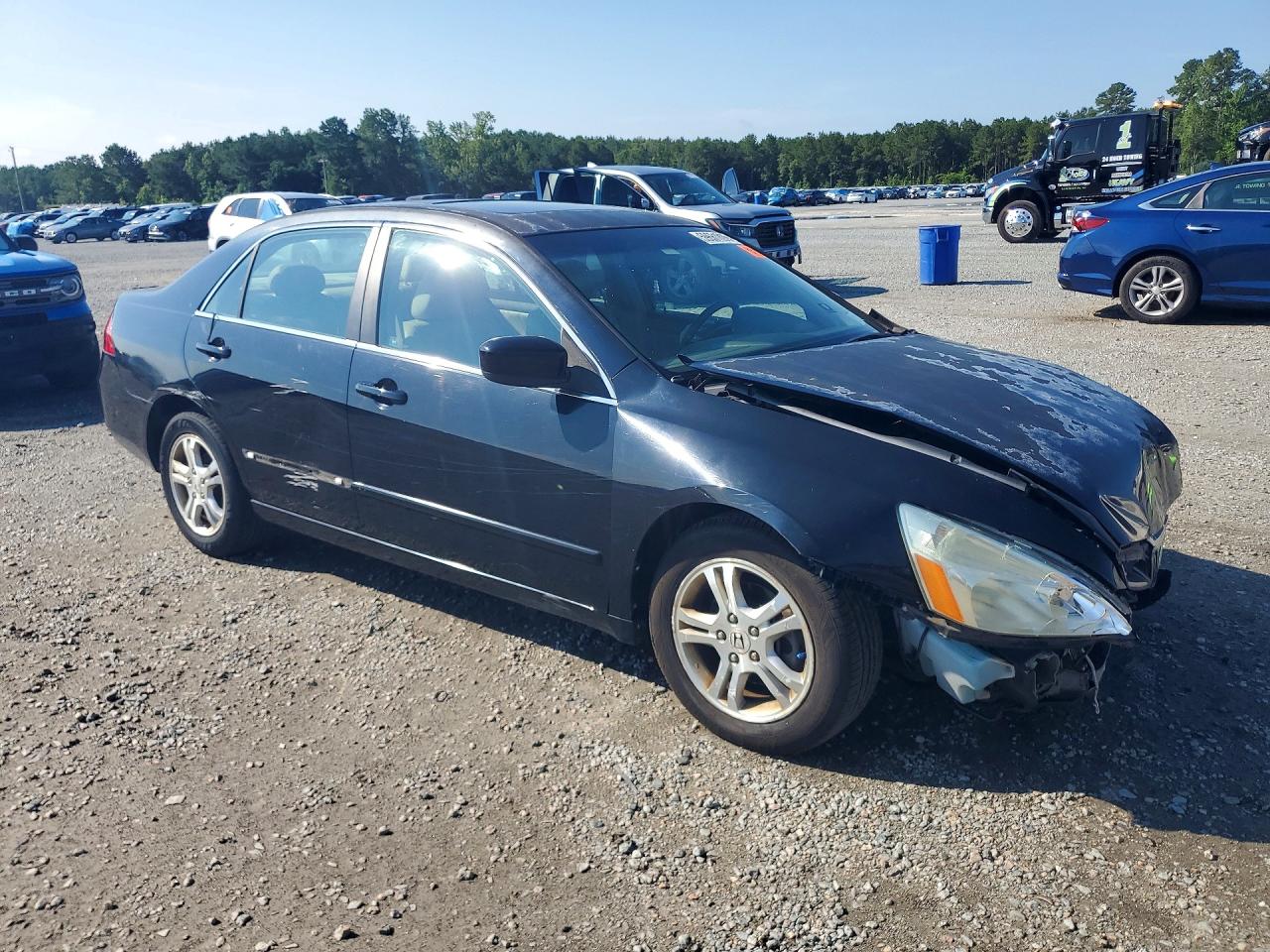 2006 Honda Accord Ex Black vin: 1HGCM56886A176570