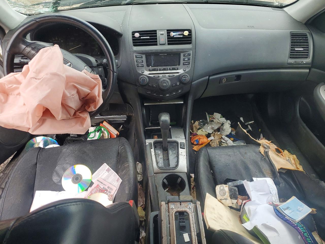 2007 Honda Accord Ex Silver vin: 1HGCM56887A041848