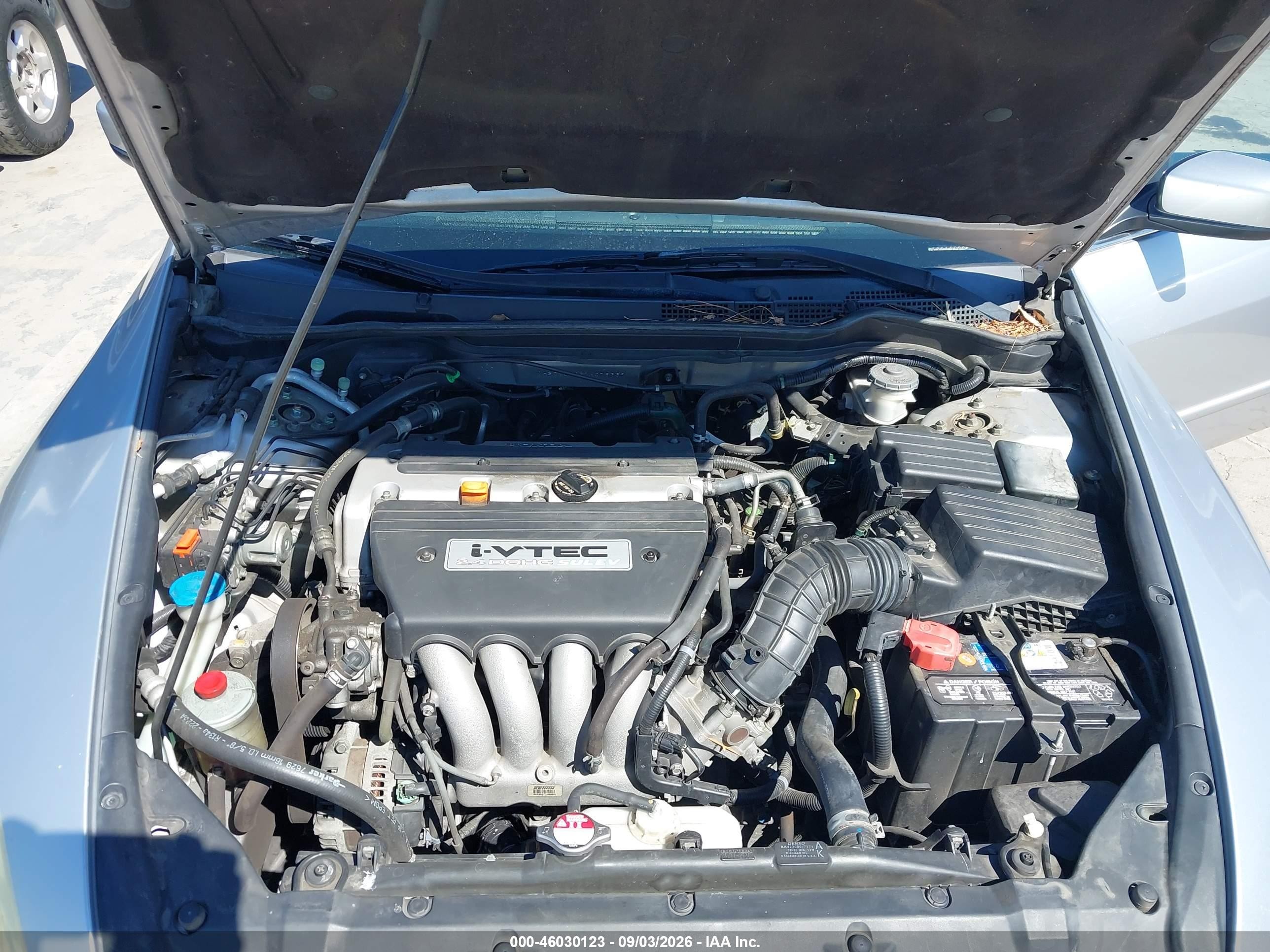 2007 Honda Accord 2.4 Ex Silver vin: 1HGCM56887A076339