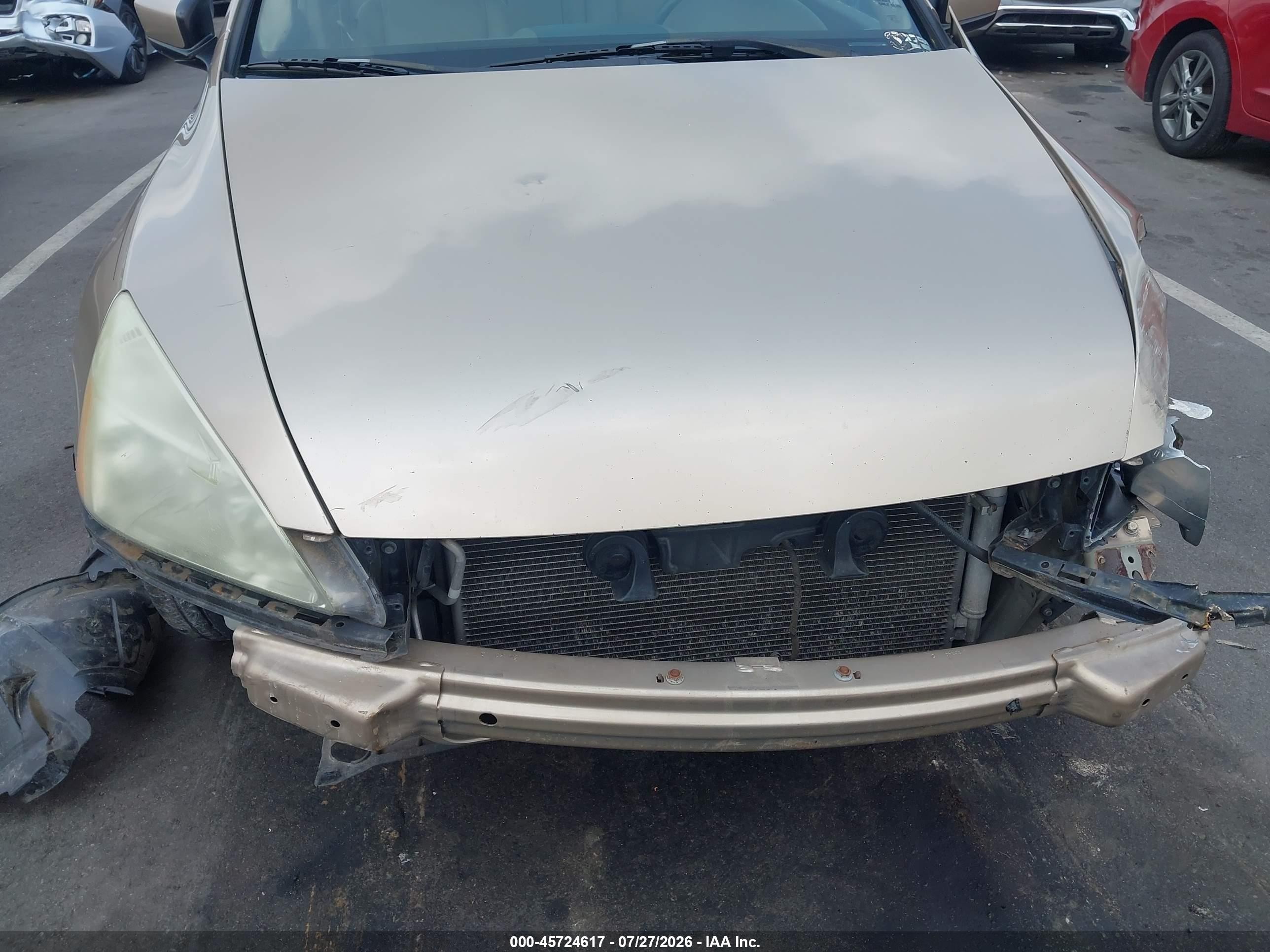 2007 Honda Accord 2.4 Ex Gold vin: 1HGCM56887A118993