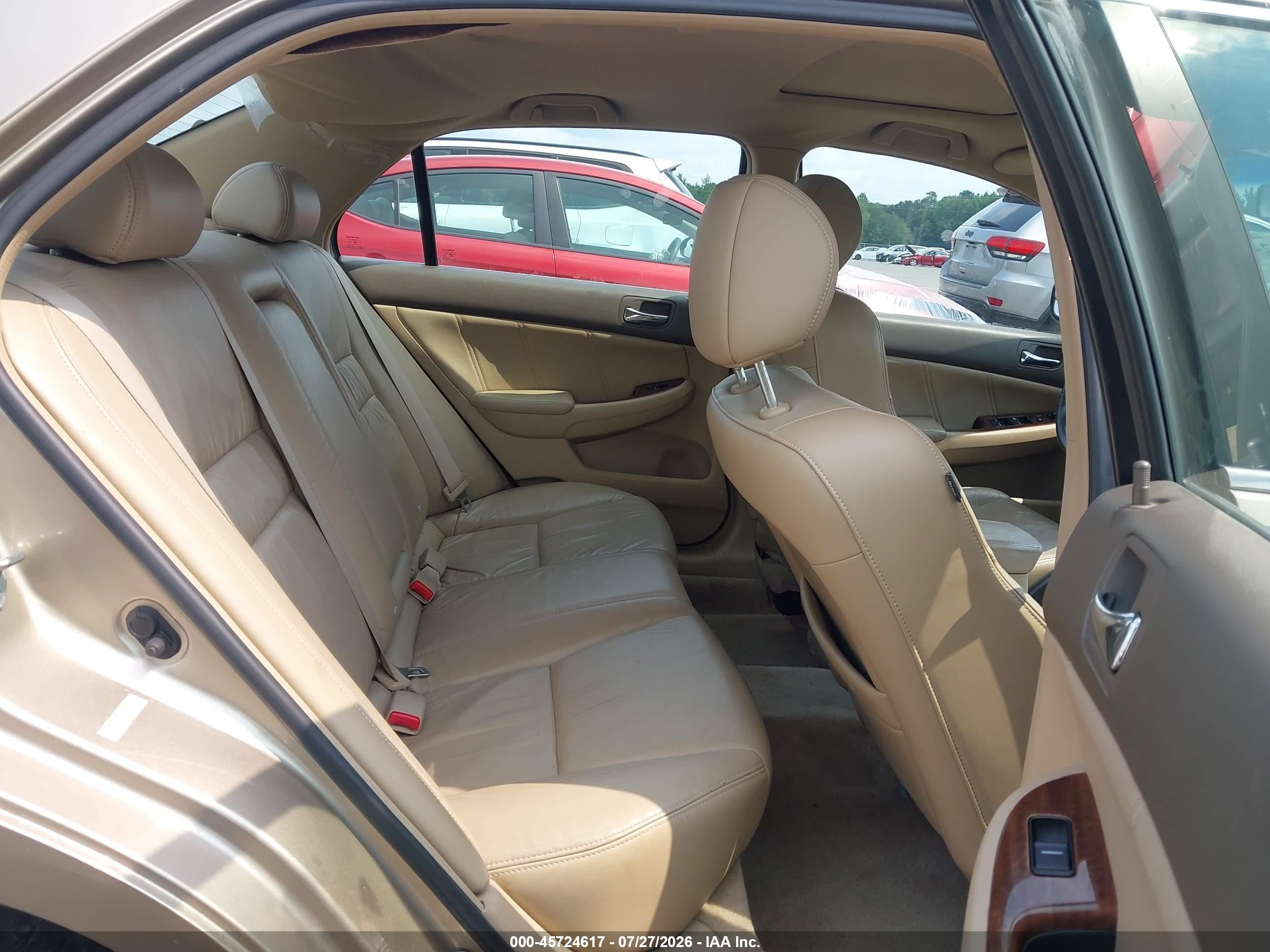2007 Honda Accord 2.4 Ex Gold vin: 1HGCM56887A118993
