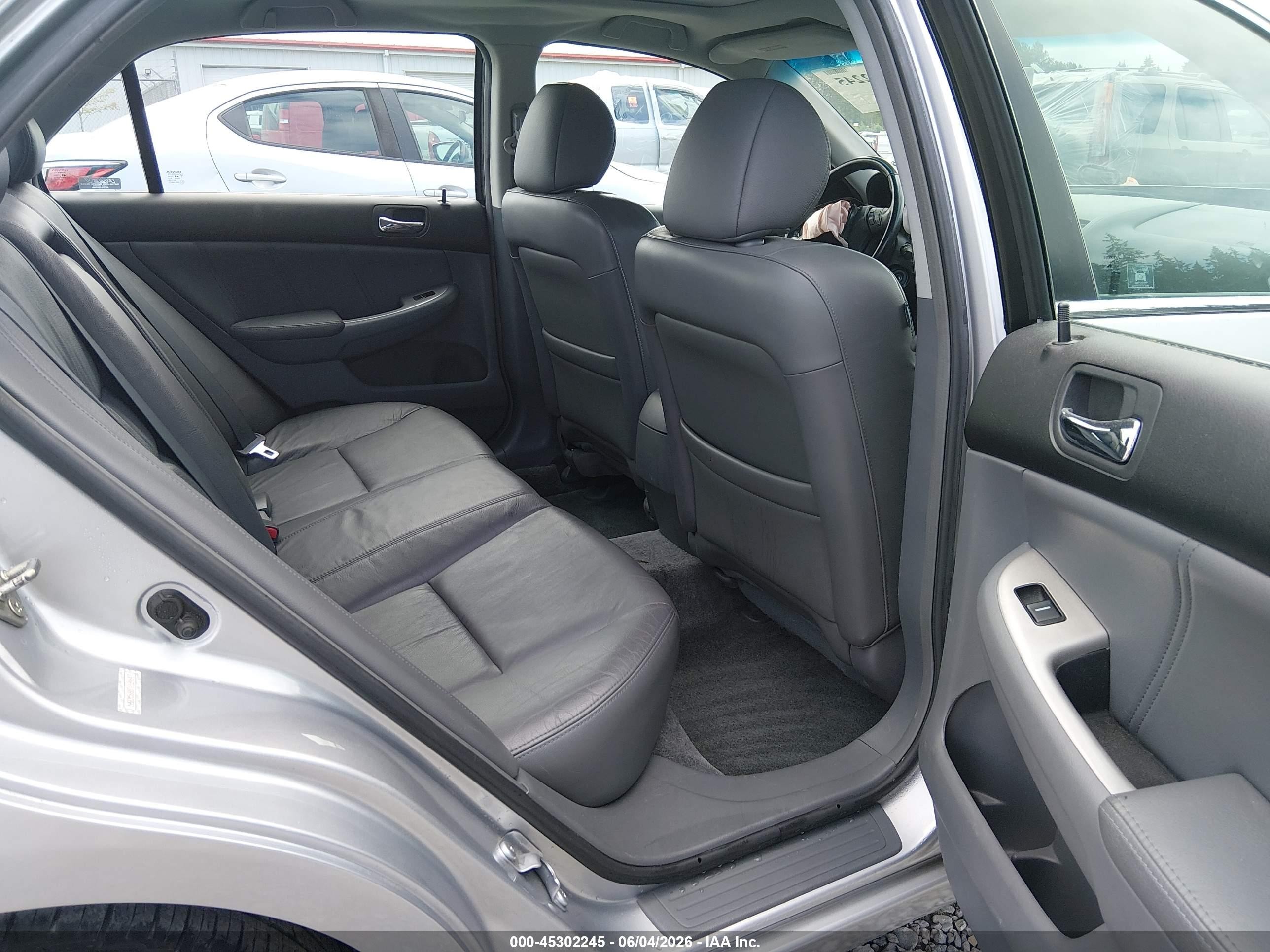2007 Honda Accord 2.4 Ex Silver vin: 1HGCM56887A124647