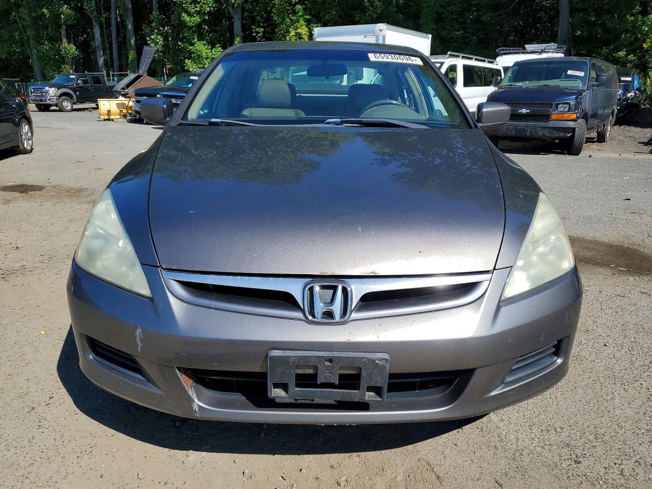 2007 Honda Accord Ex Gray vin: 1HGCM56887A151041