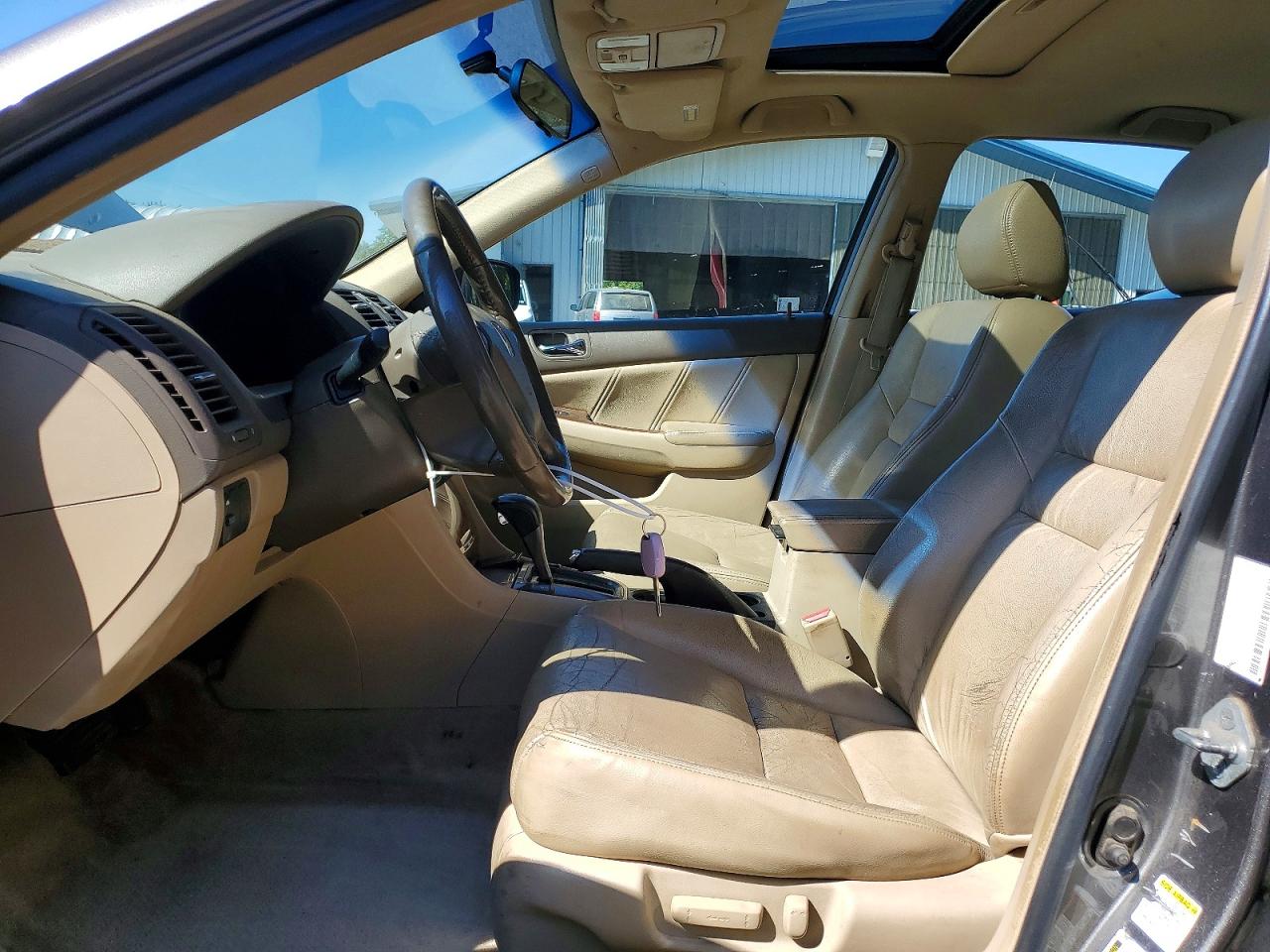 2007 Honda Accord Ex Gray vin: 1HGCM56887A151041