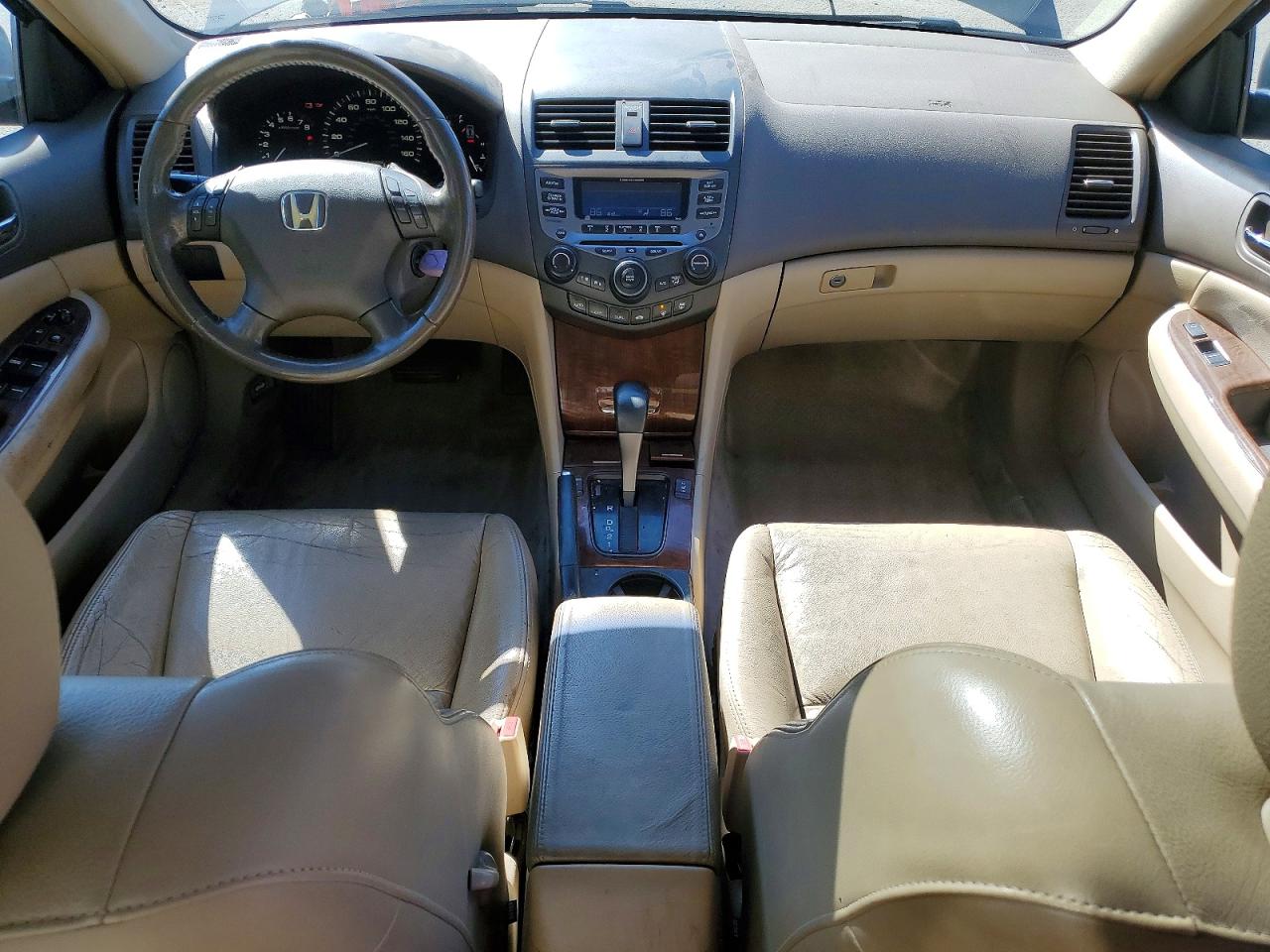2007 Honda Accord Ex Gray vin: 1HGCM56887A151041