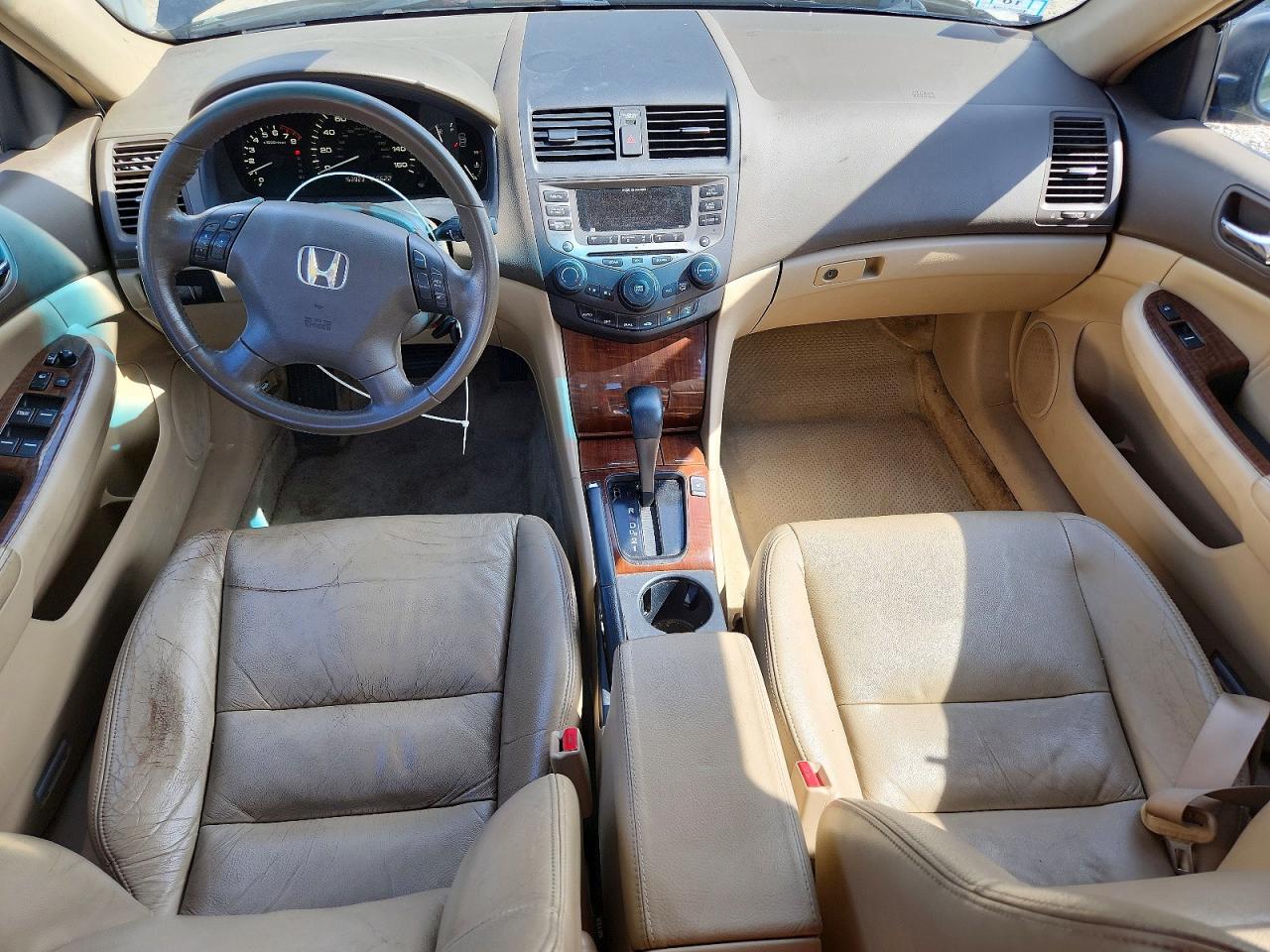 2007 Honda Accord Ex Gray vin: 1HGCM56887A152691