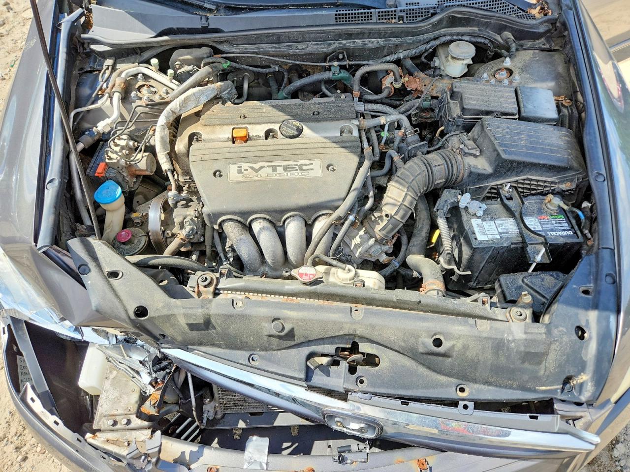 2007 Honda Accord Ex Gray vin: 1HGCM56887A152691