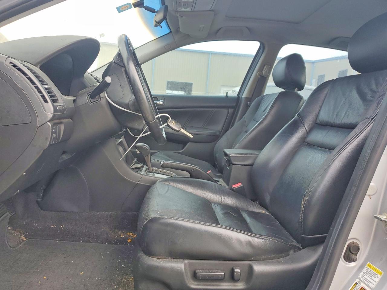 2007 Honda Accord Ex Silver vin: 1HGCM56887A172682