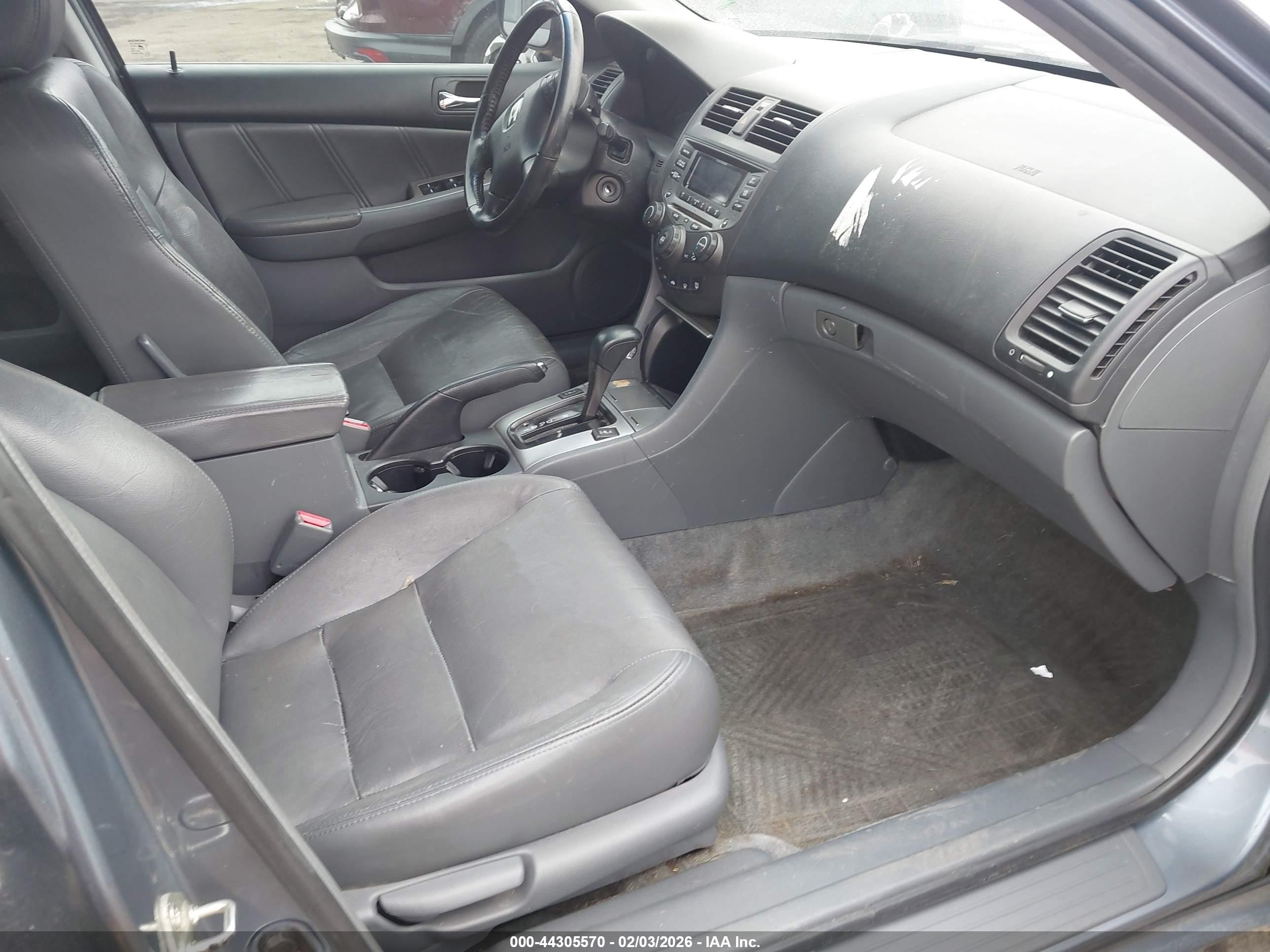 2007 Honda Accord 2.4 Ex Blue vin: 1HGCM56887A176182