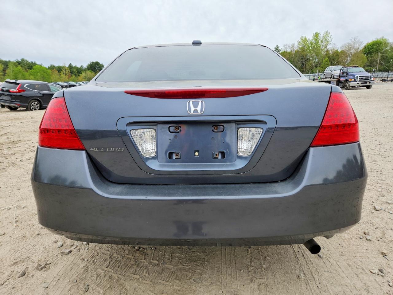 2007 Honda Accord Ex Gray vin: 1HGCM56887A198652