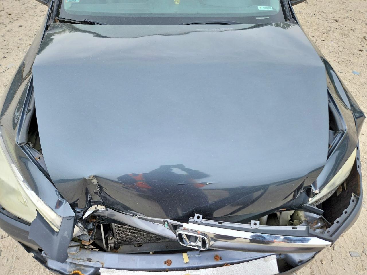 2007 Honda Accord Ex Gray vin: 1HGCM56887A198652