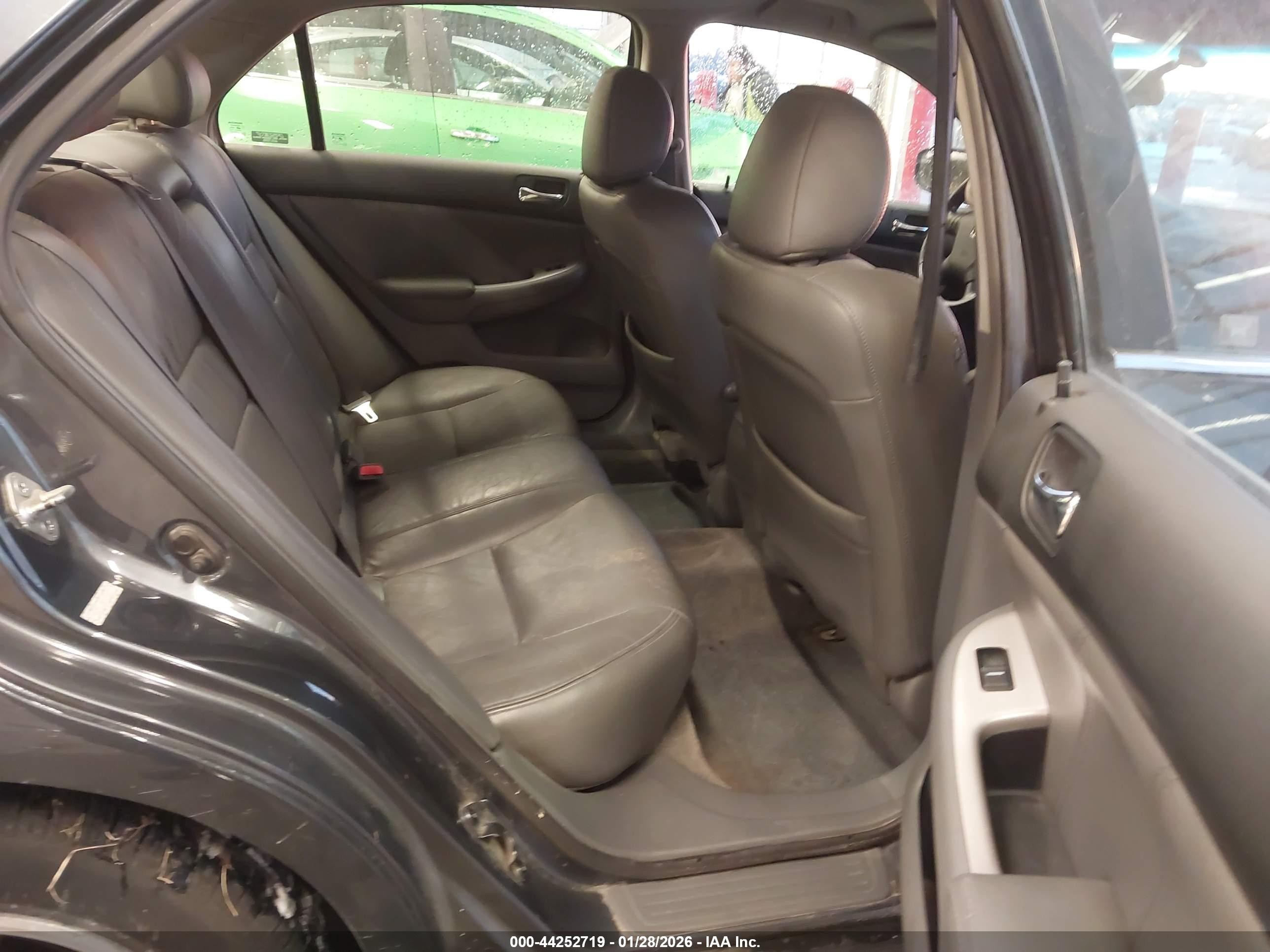 2007 Honda Accord 2.4 Ex Gray vin: 1HGCM56887A208077