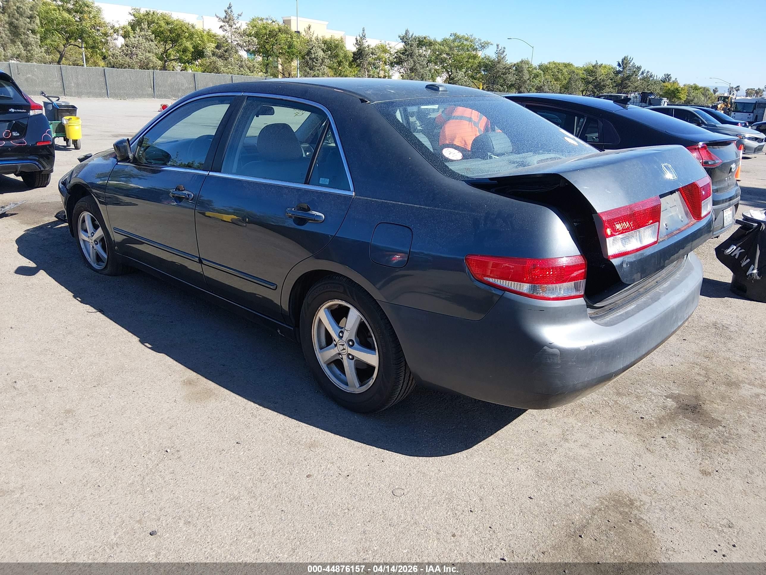 2004 Honda Accord 2.4 Ex Gray vin: 1HGCM56894A027128