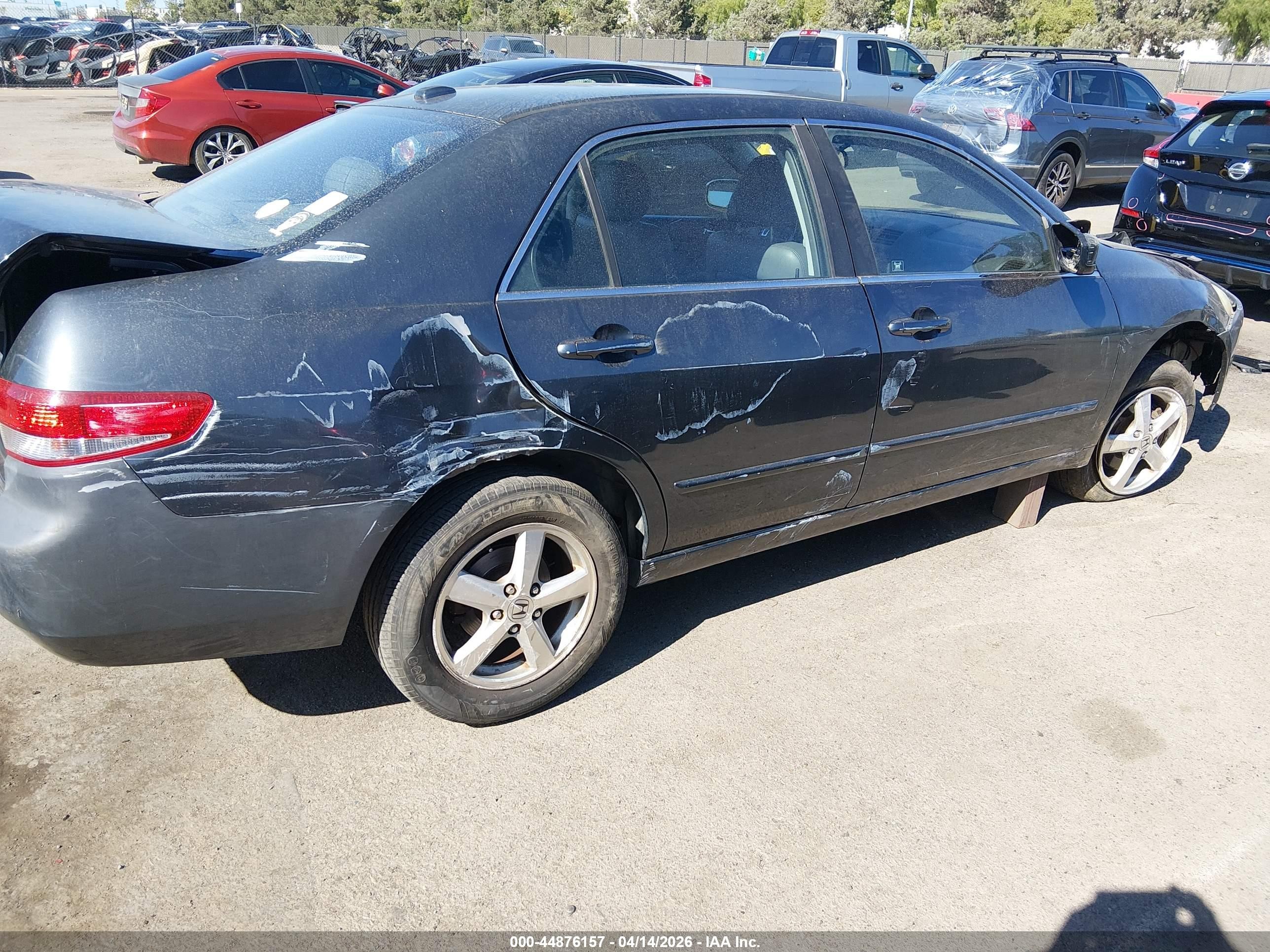 2004 Honda Accord 2.4 Ex Gray vin: 1HGCM56894A027128