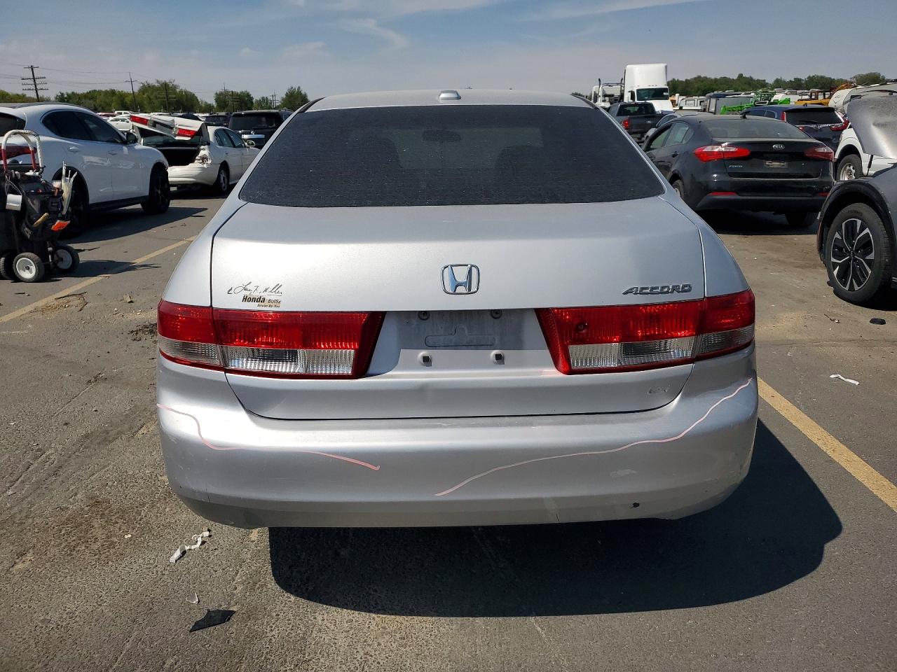 2004 Honda Accord Ex Серебряный vin: 1HGCM56894A122403