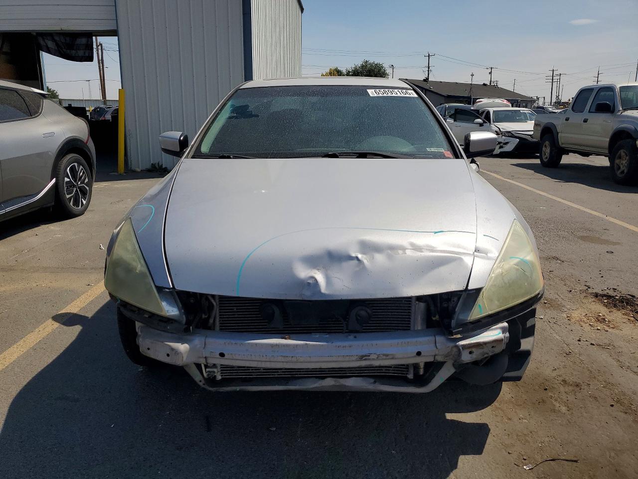 2004 Honda Accord Ex Серебряный vin: 1HGCM56894A122403