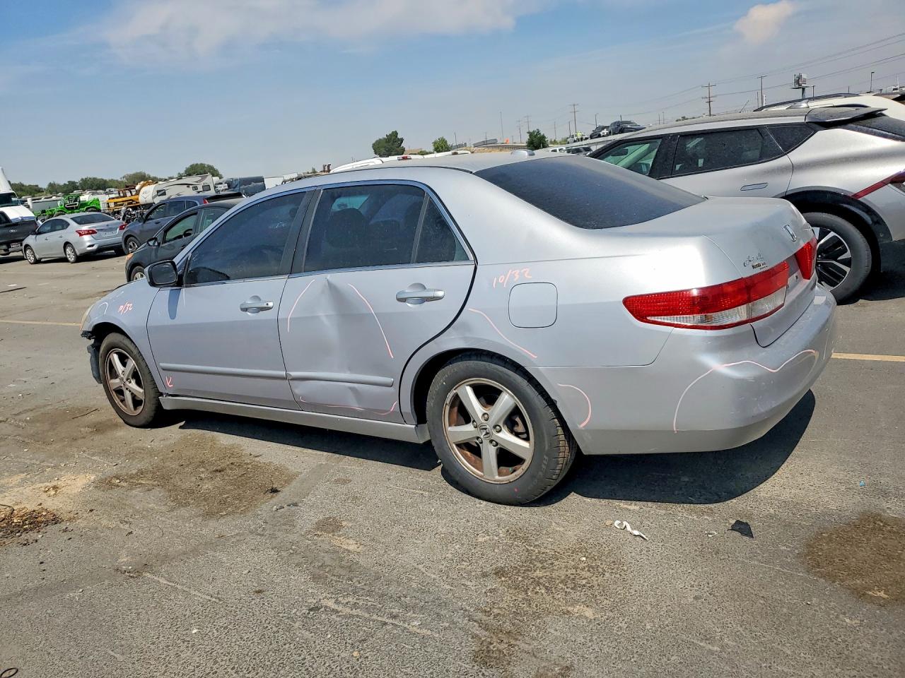 2004 Honda Accord Ex Серебряный vin: 1HGCM56894A122403