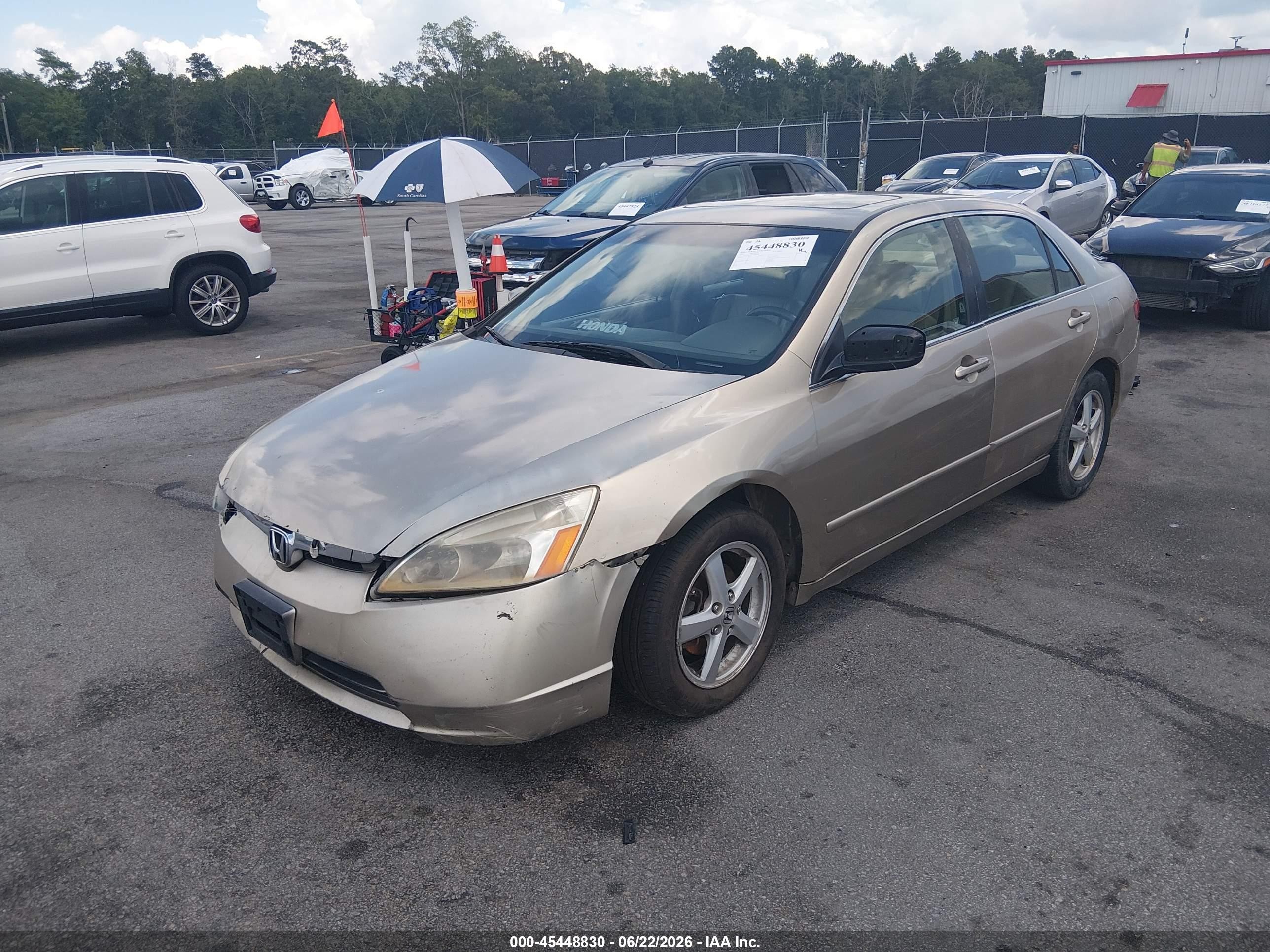 2005 Honda Accord 2.4 Ex Gold vin: 1HGCM56895A004448