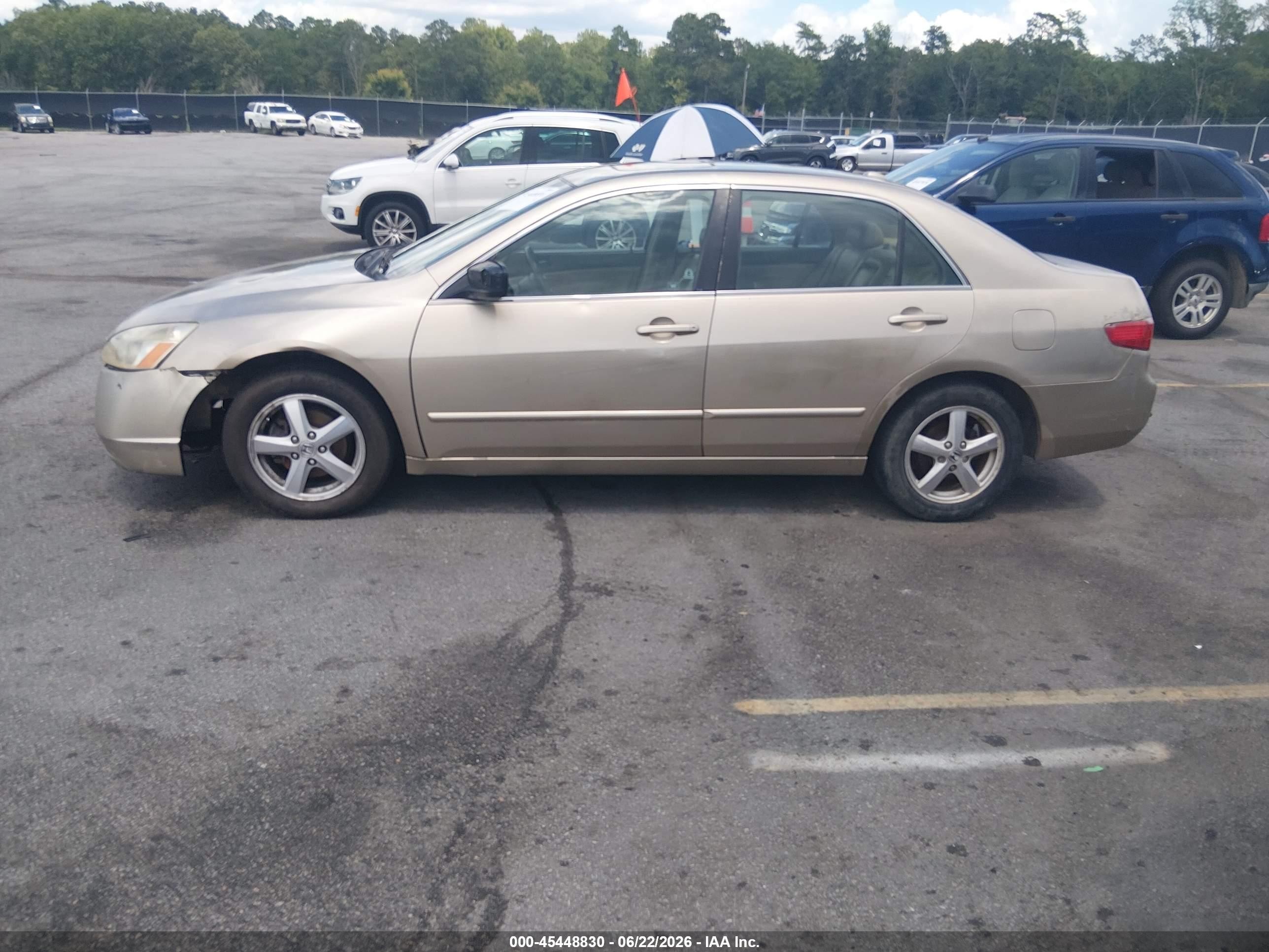 2005 Honda Accord 2.4 Ex Gold vin: 1HGCM56895A004448