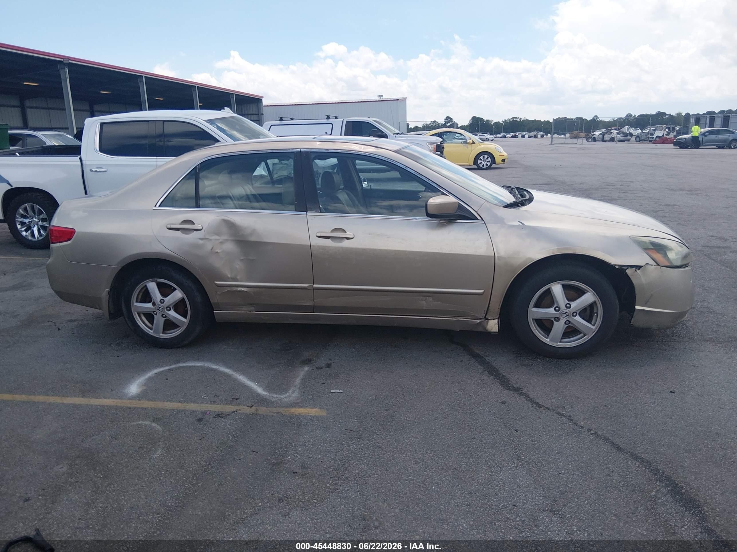 2005 Honda Accord 2.4 Ex Gold vin: 1HGCM56895A004448