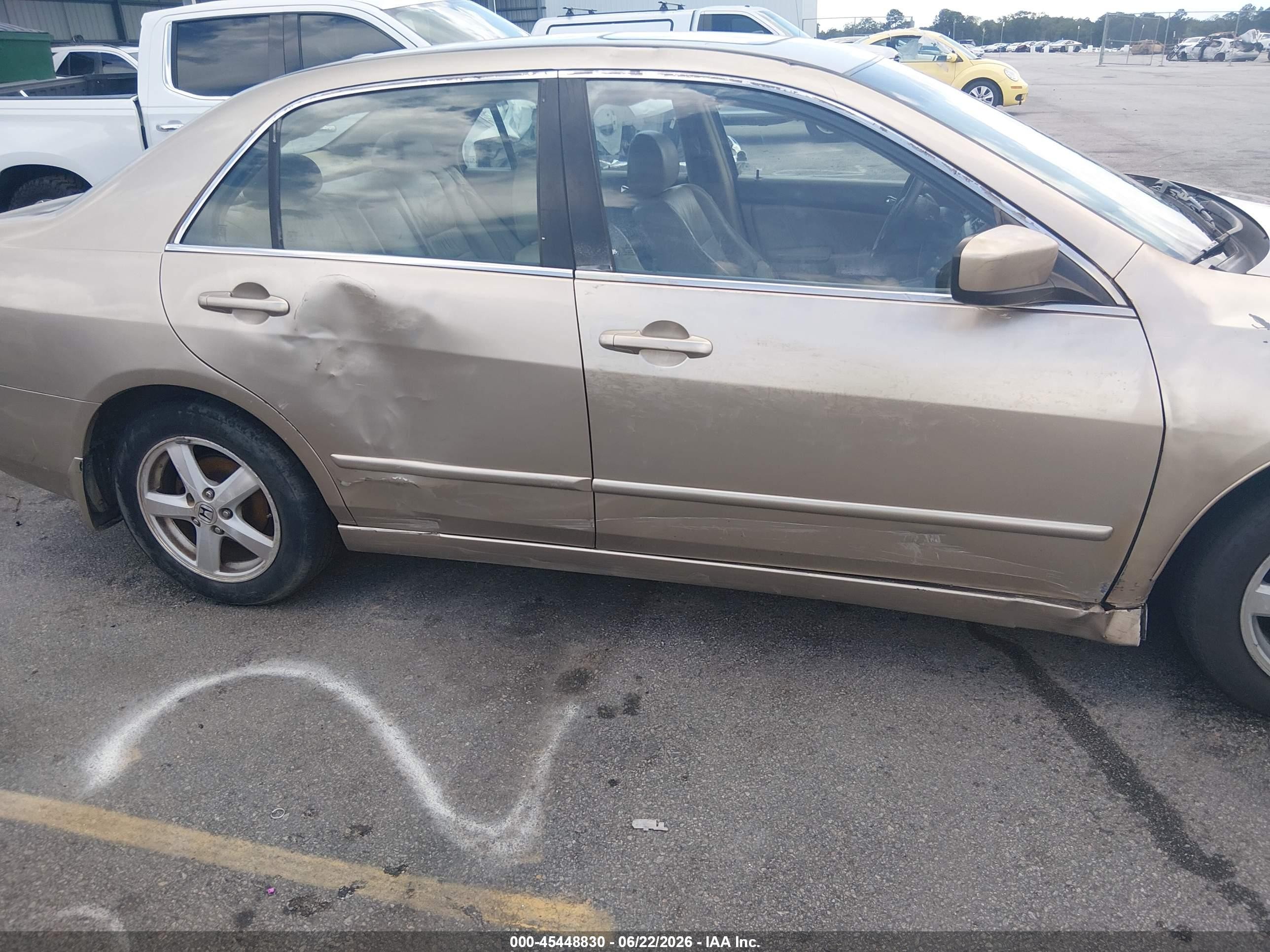 2005 Honda Accord 2.4 Ex Gold vin: 1HGCM56895A004448