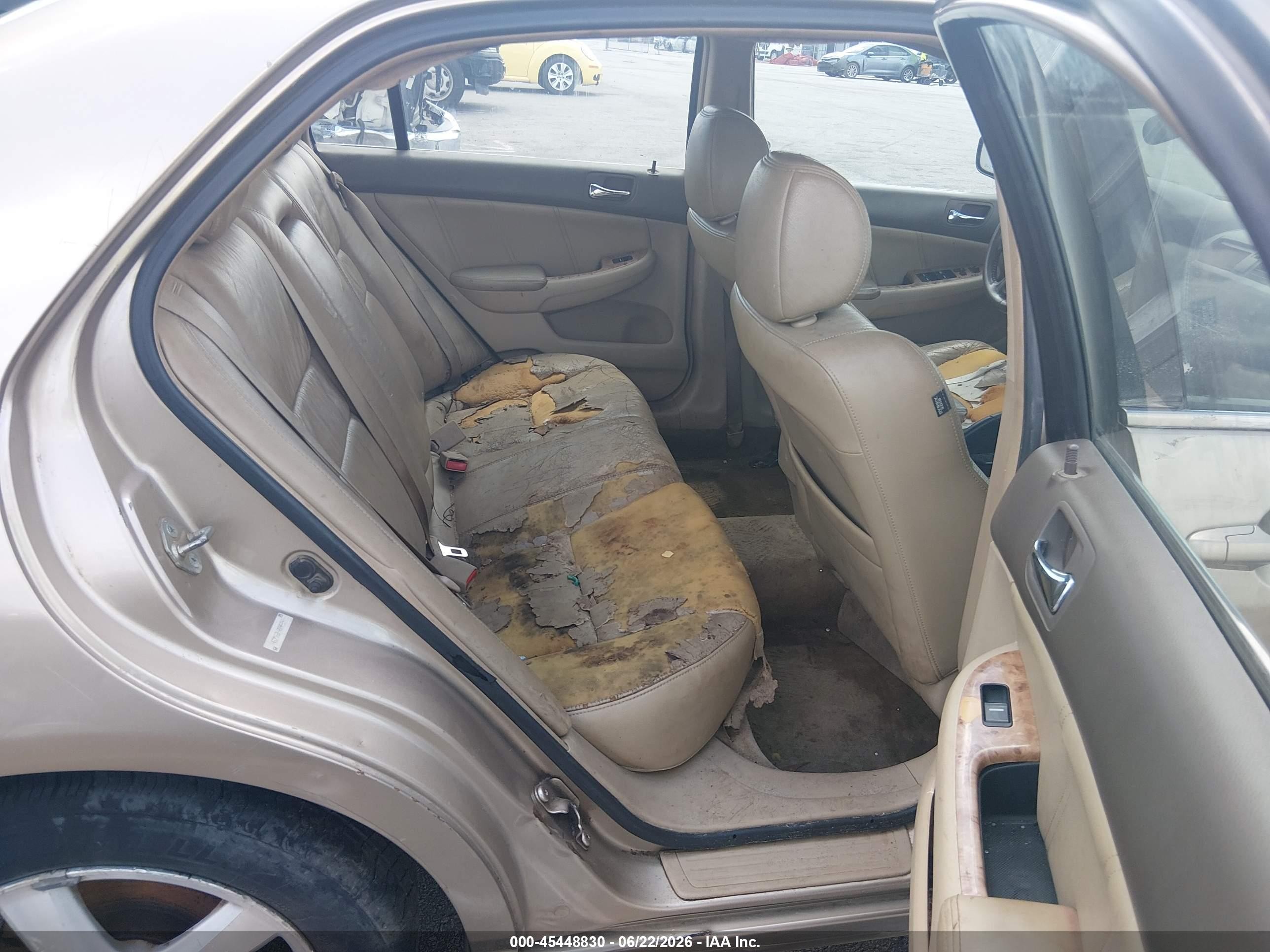 2005 Honda Accord 2.4 Ex Gold vin: 1HGCM56895A004448