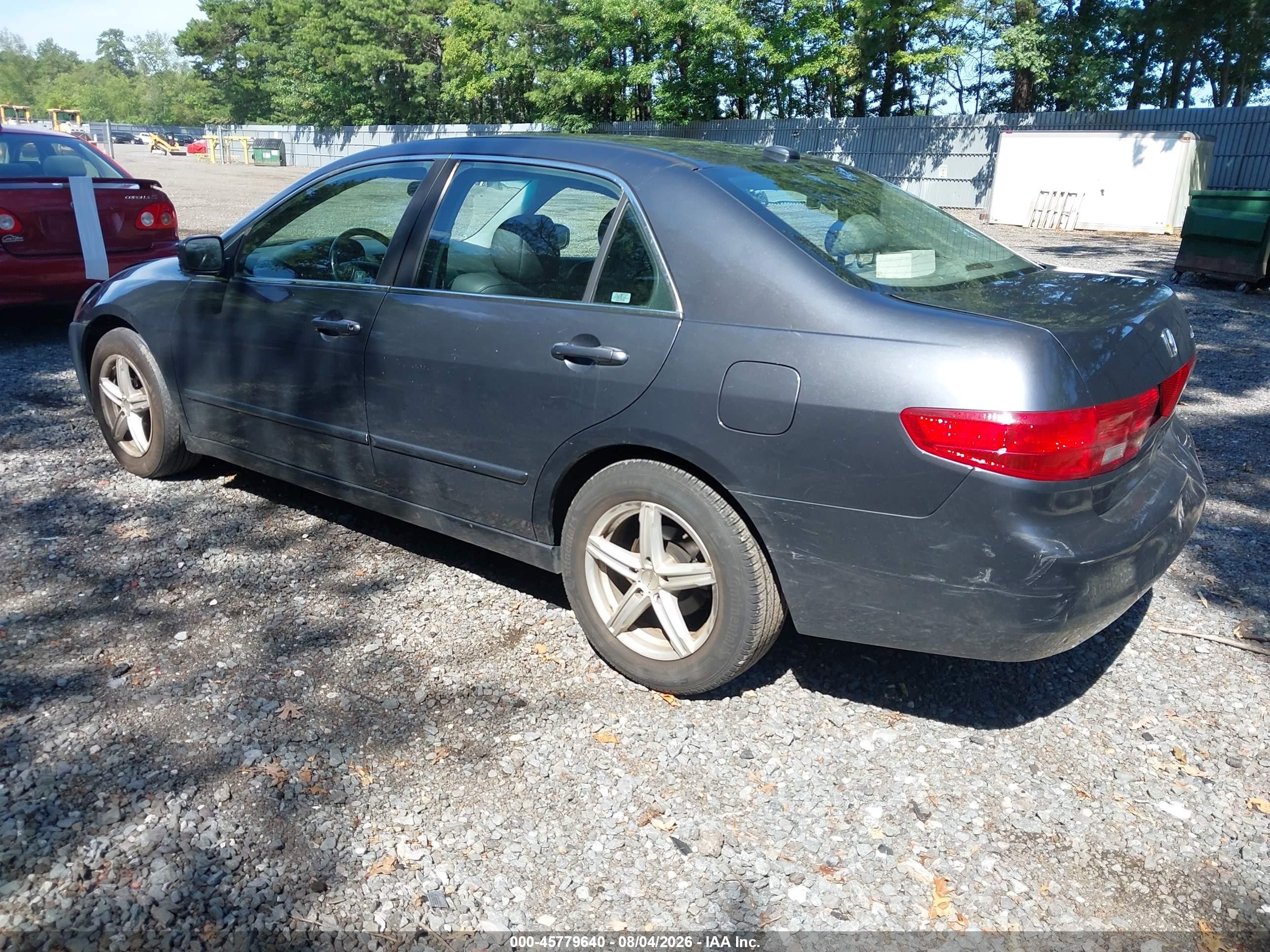 2005 Honda Accord 2.4 Ex Gray vin: 1HGCM56895A028233
