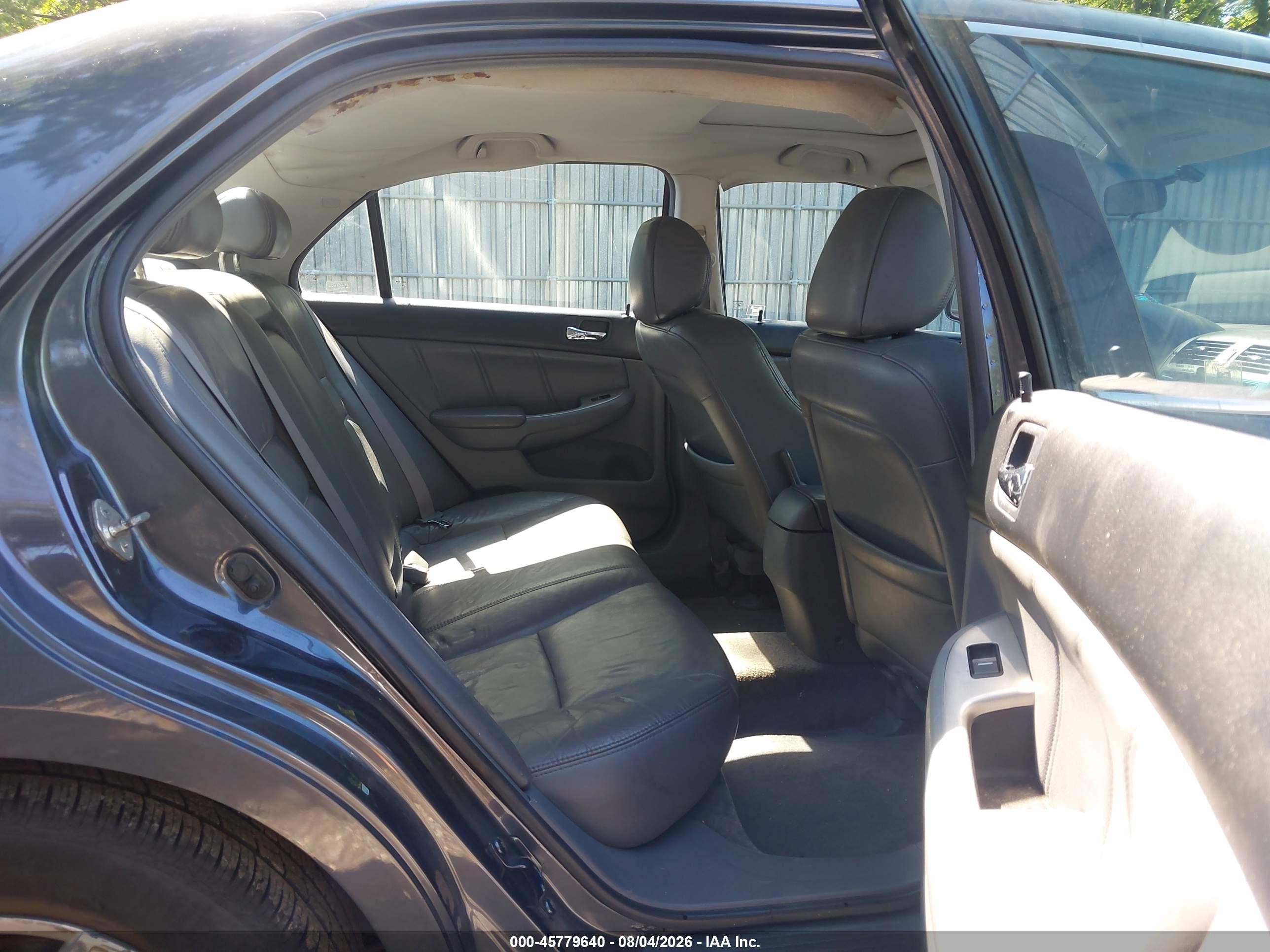 2005 Honda Accord 2.4 Ex Gray vin: 1HGCM56895A028233