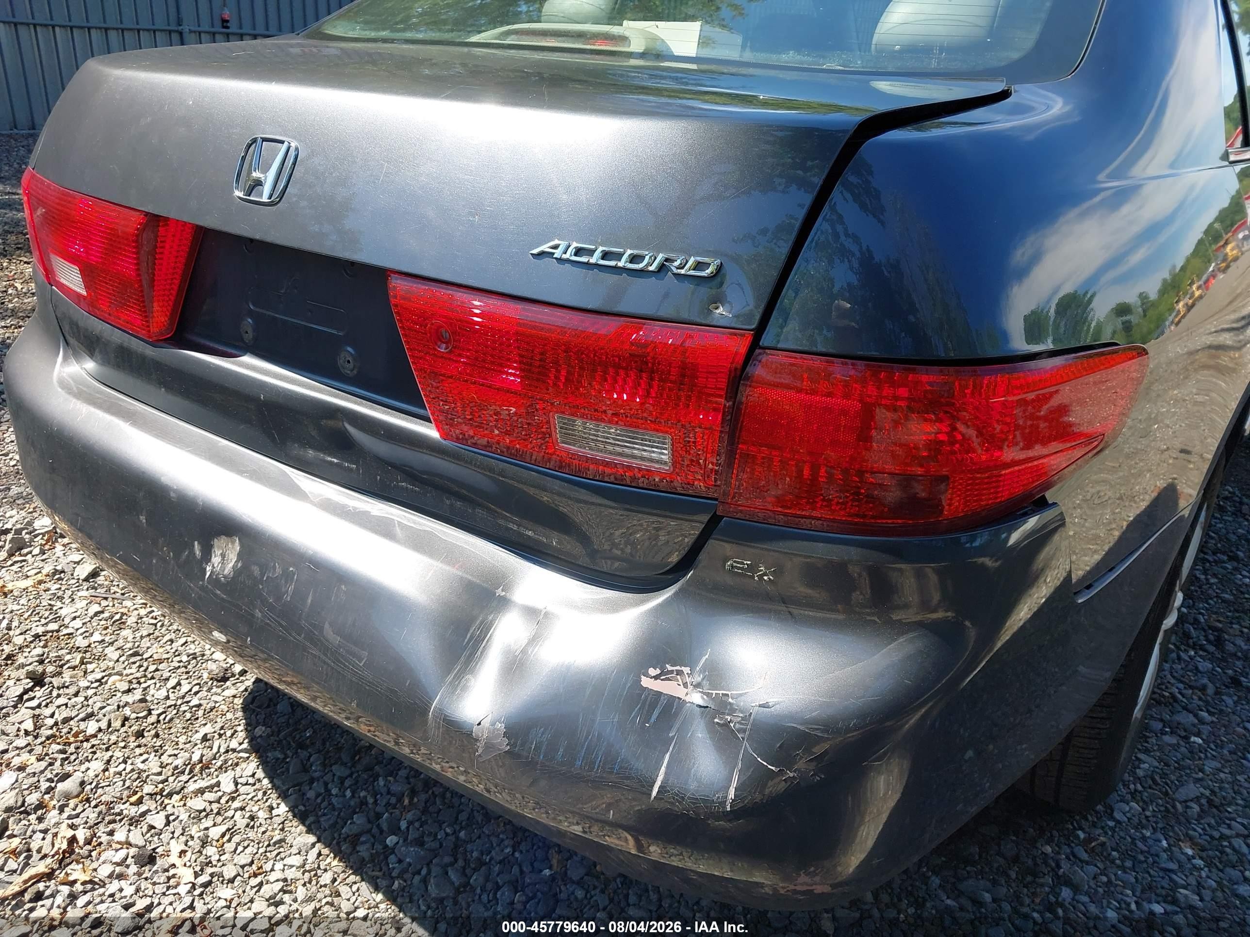 2005 Honda Accord 2.4 Ex Gray vin: 1HGCM56895A028233