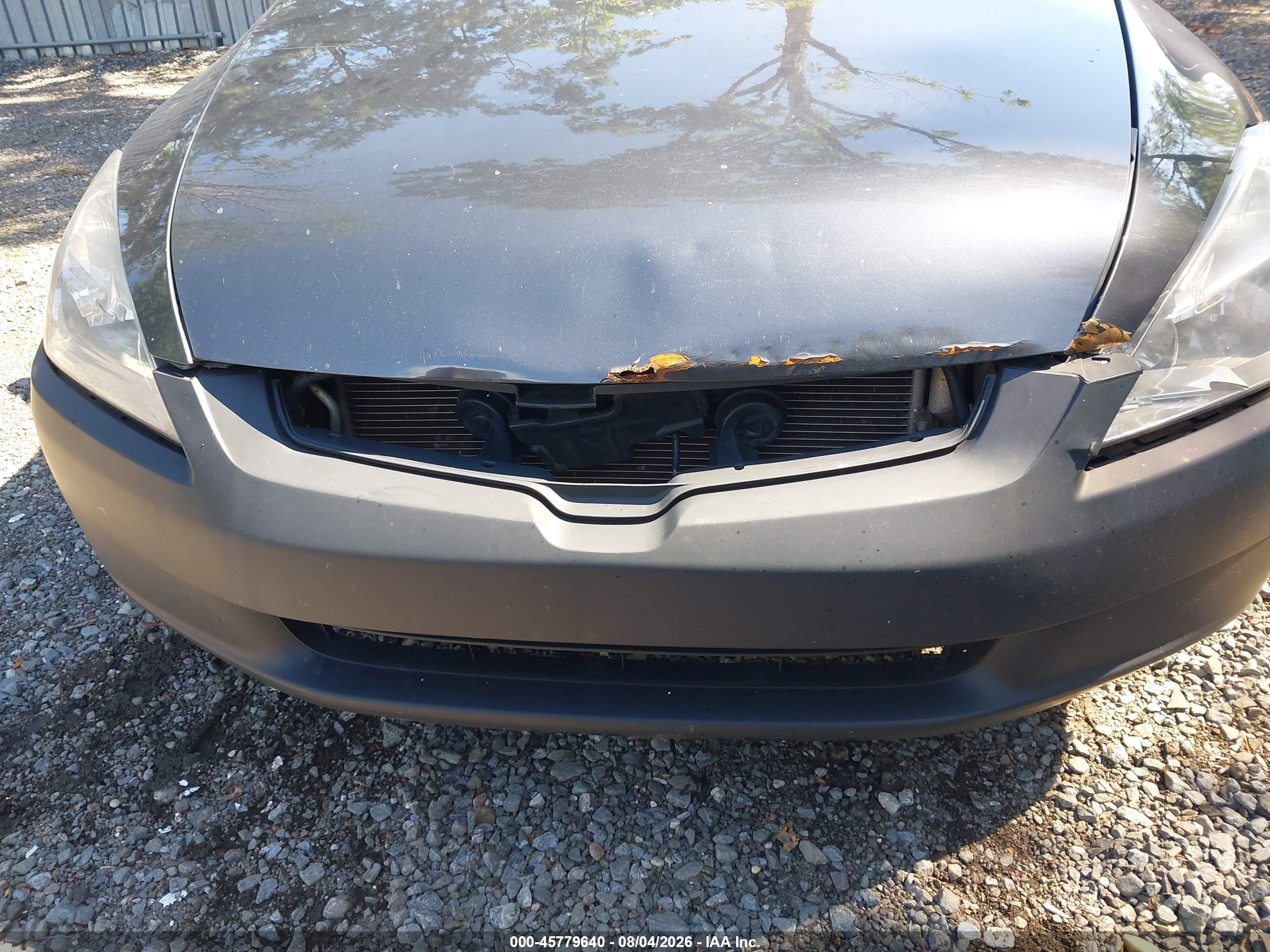 2005 Honda Accord 2.4 Ex Gray vin: 1HGCM56895A028233