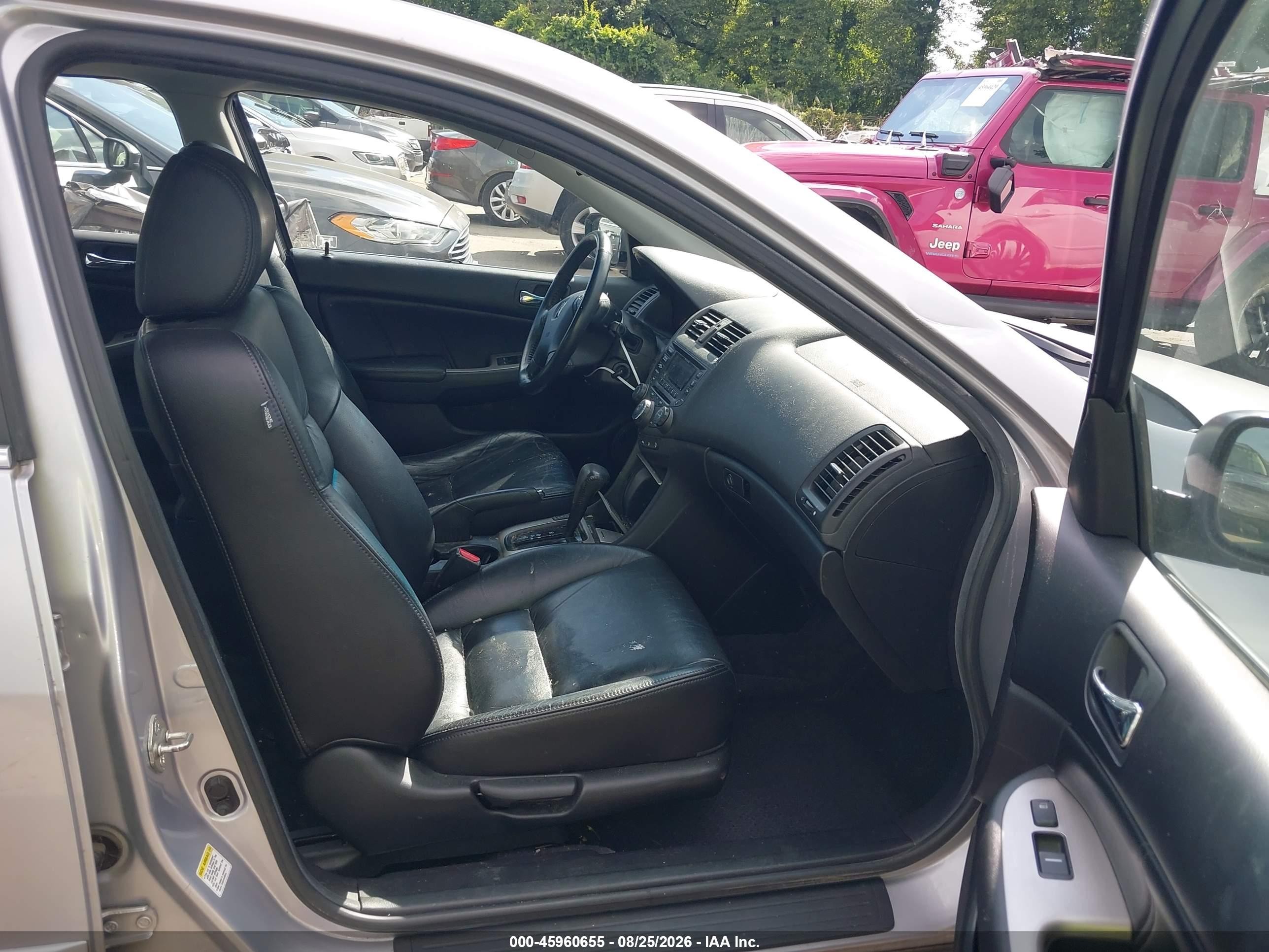 2005 Honda Accord 2.4 Ex Silver vin: 1HGCM56895A039734