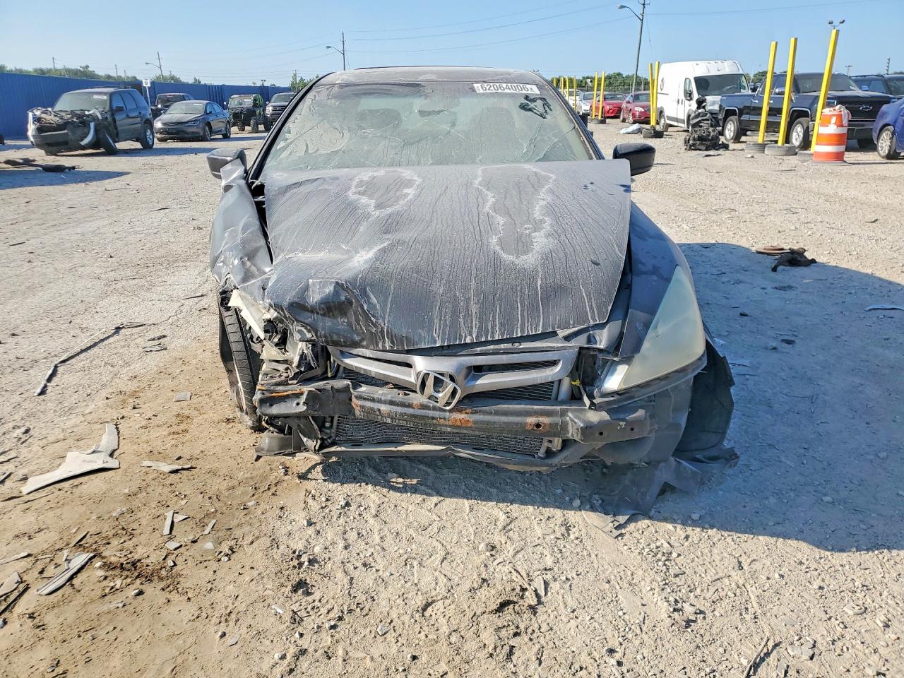 2005 Honda Accord Ex Black vin: 1HGCM56895A044318