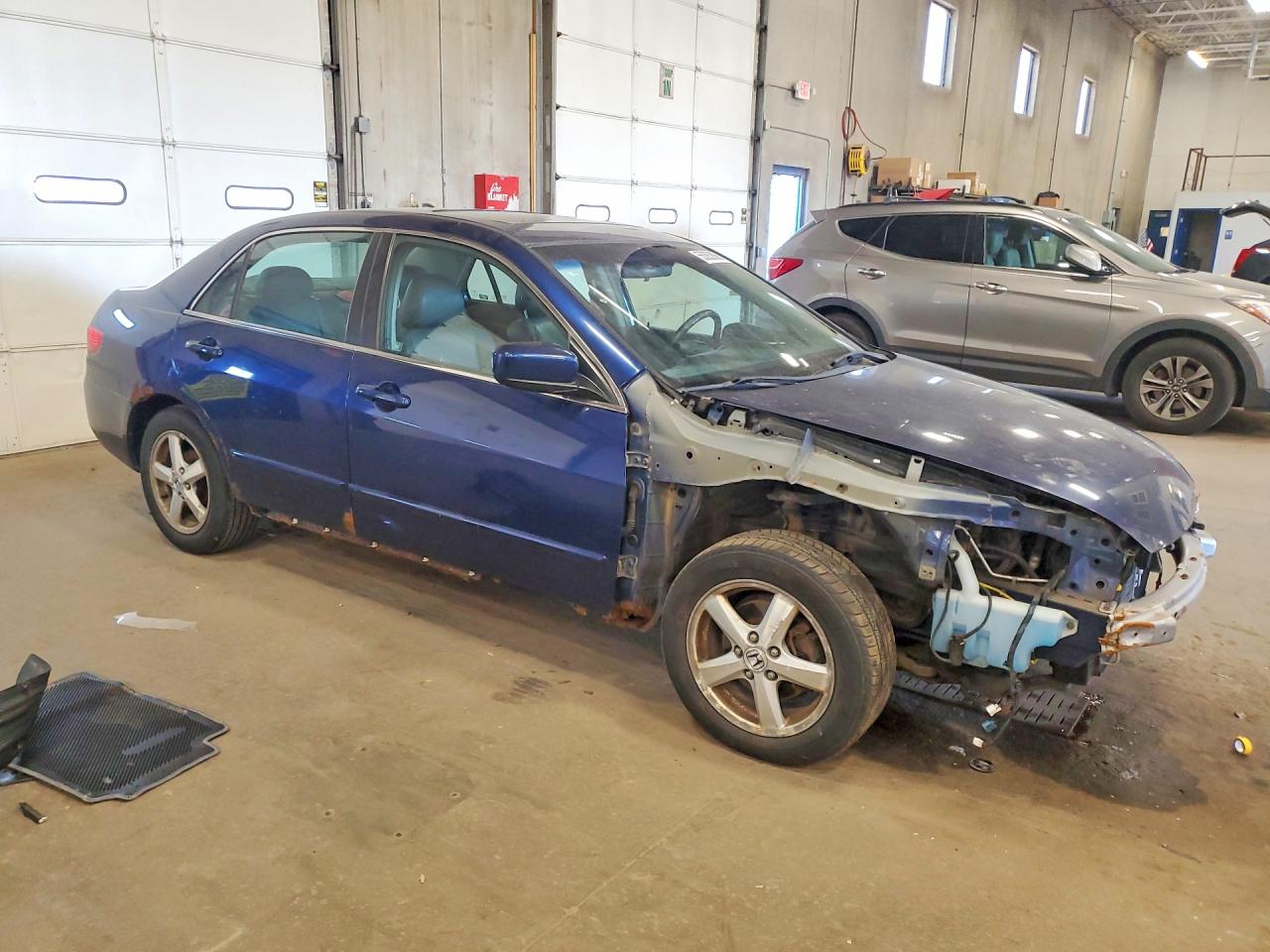 2005 Honda Accord Ex-l Blue vin: 1HGCM56895A087833