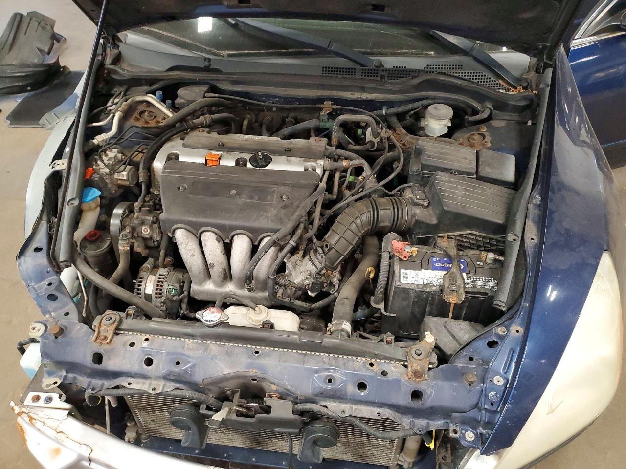 2005 Honda Accord Ex-l Blue vin: 1HGCM56895A087833