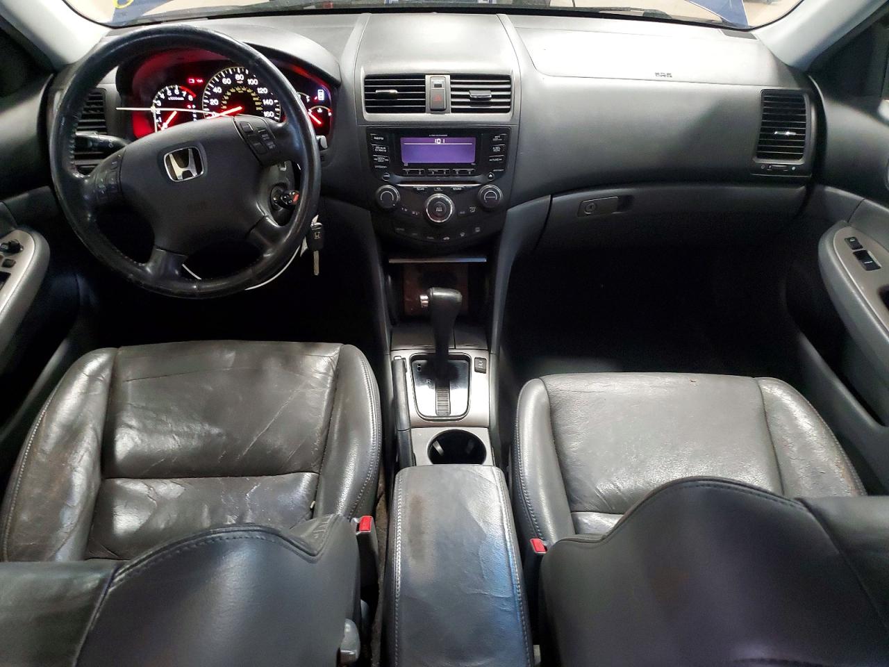 2005 Honda Accord Ex-l Blue vin: 1HGCM56895A087833