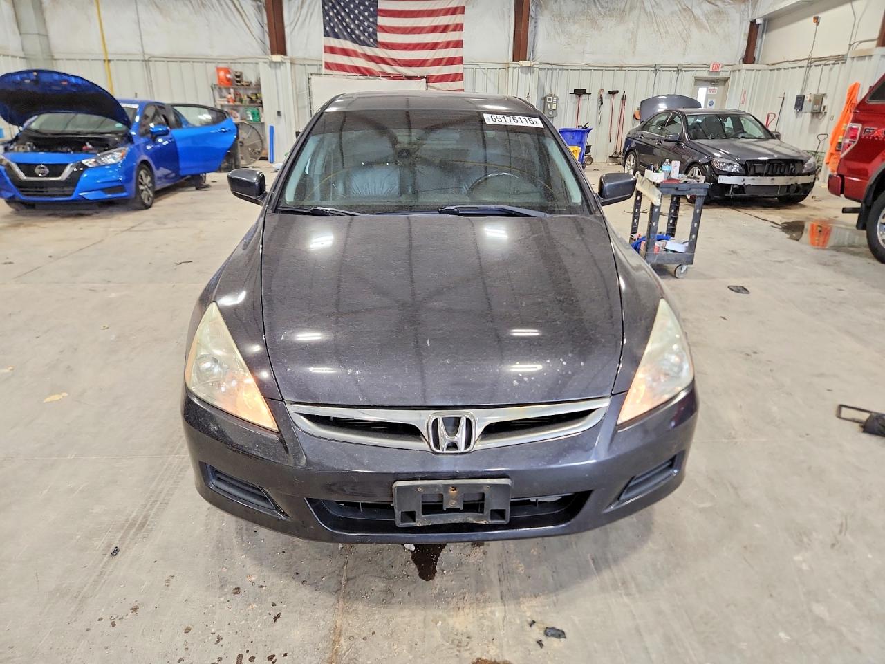 2006 Honda Accord Ex Gray vin: 1HGCM56896A009456