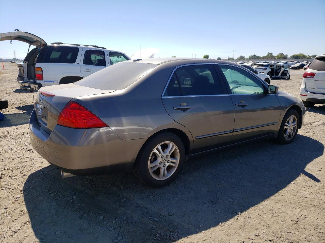 2006 Honda Accord Ex Gray vin: 1HGCM56896A017945