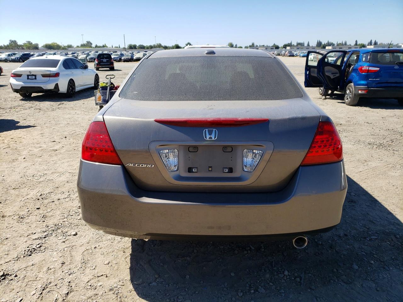 2006 Honda Accord Ex Gray vin: 1HGCM56896A017945